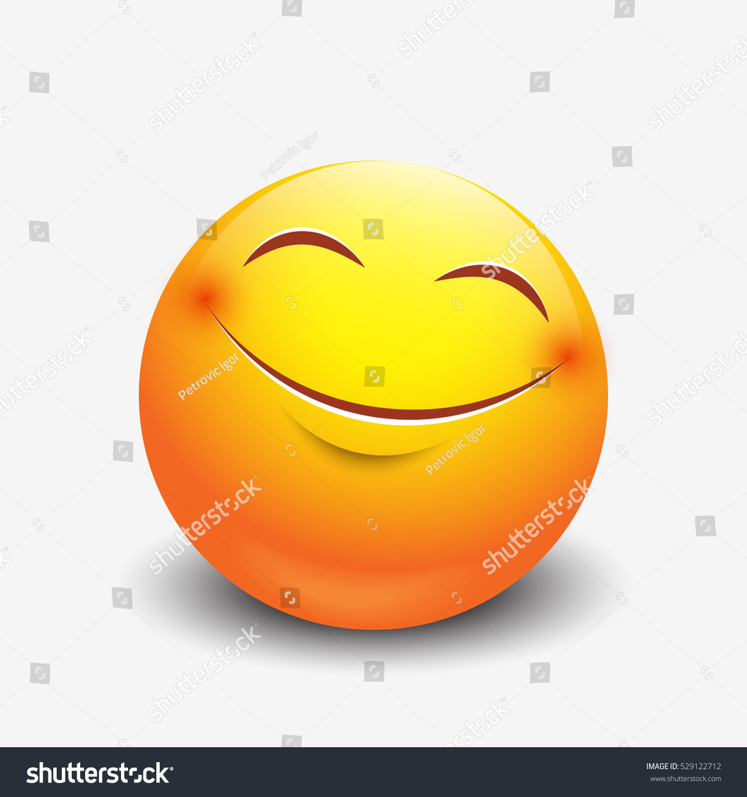 Cute Smiley Face Emoji