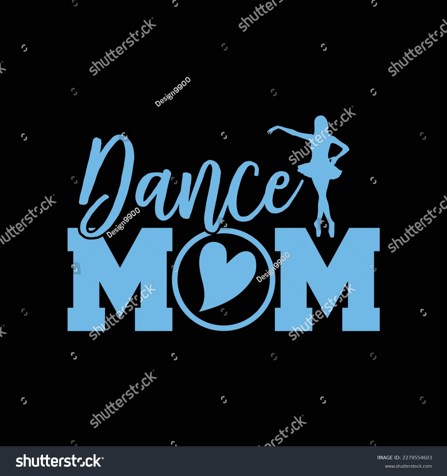 SVG of Cute Tie-dye Dance Mom Mothers Day svg