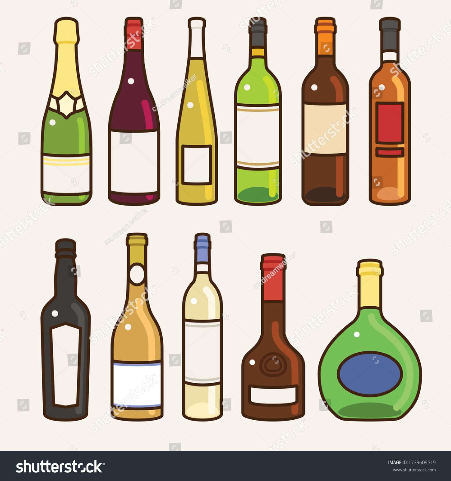 26,356 Cartoon wine bottle Images, Stock Photos & Vectors | Shutterstock