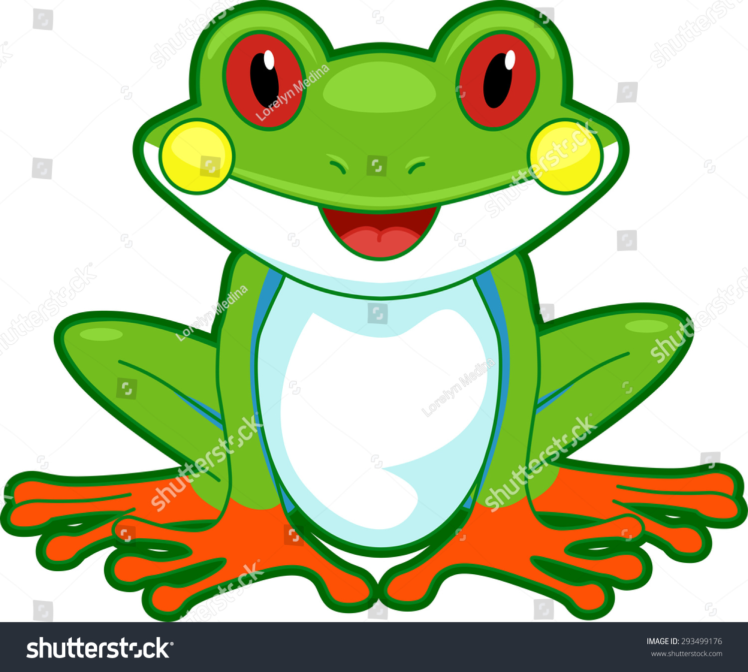 Tree frog clipart Images, Stock Photos & Vectors | Shutterstock