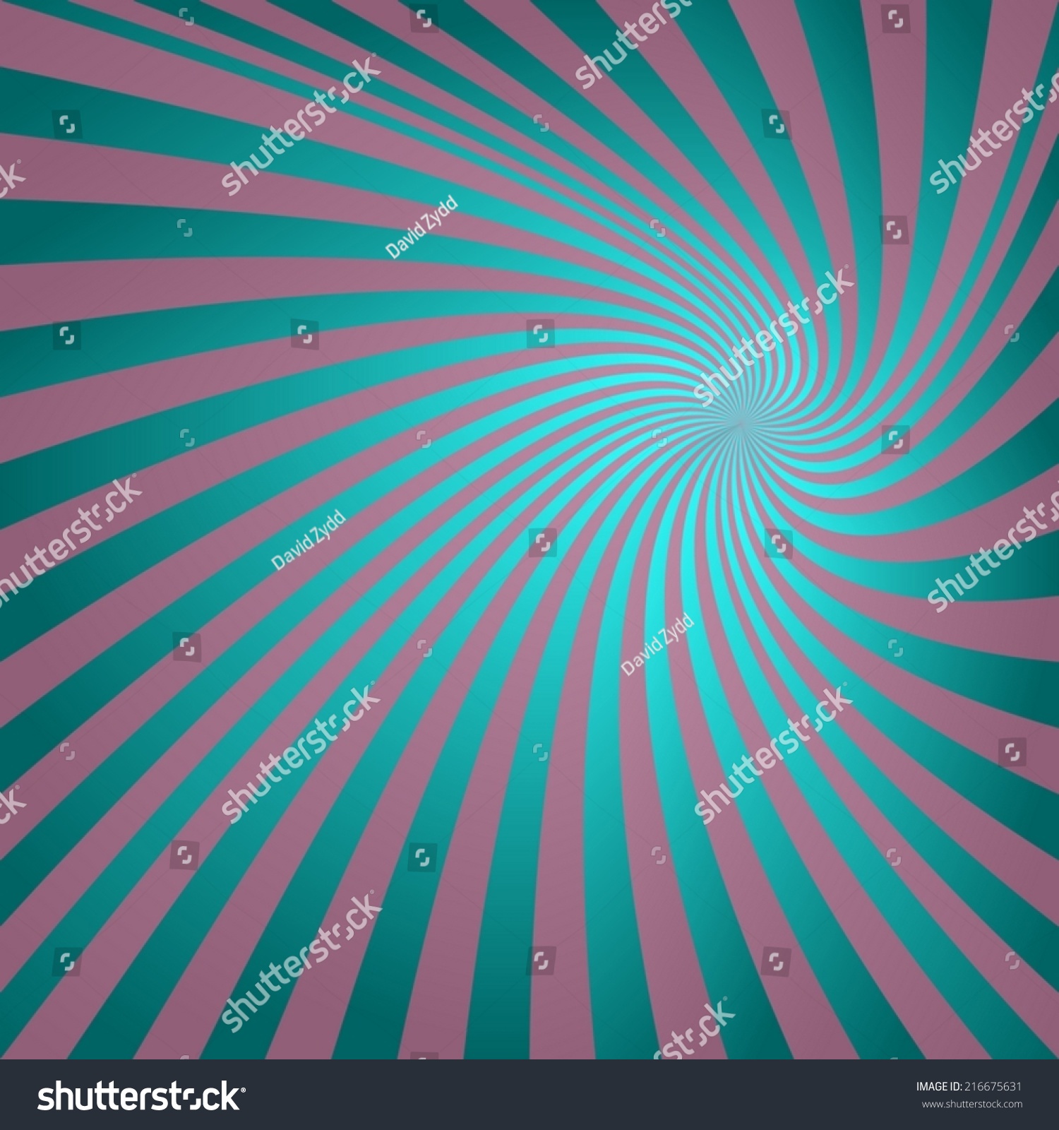 Cyan Vintage Spiral Background Vector Version Stock Vector Royalty Free Shutterstock