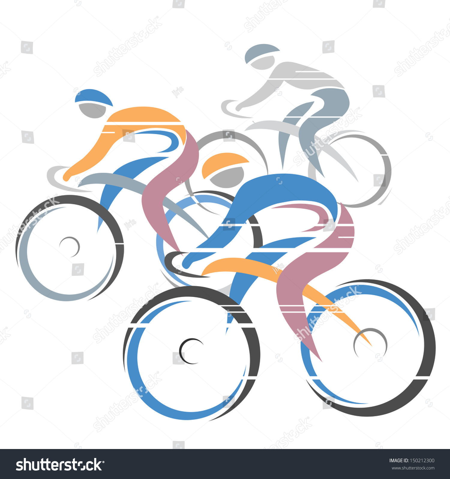 bicycle for three riders