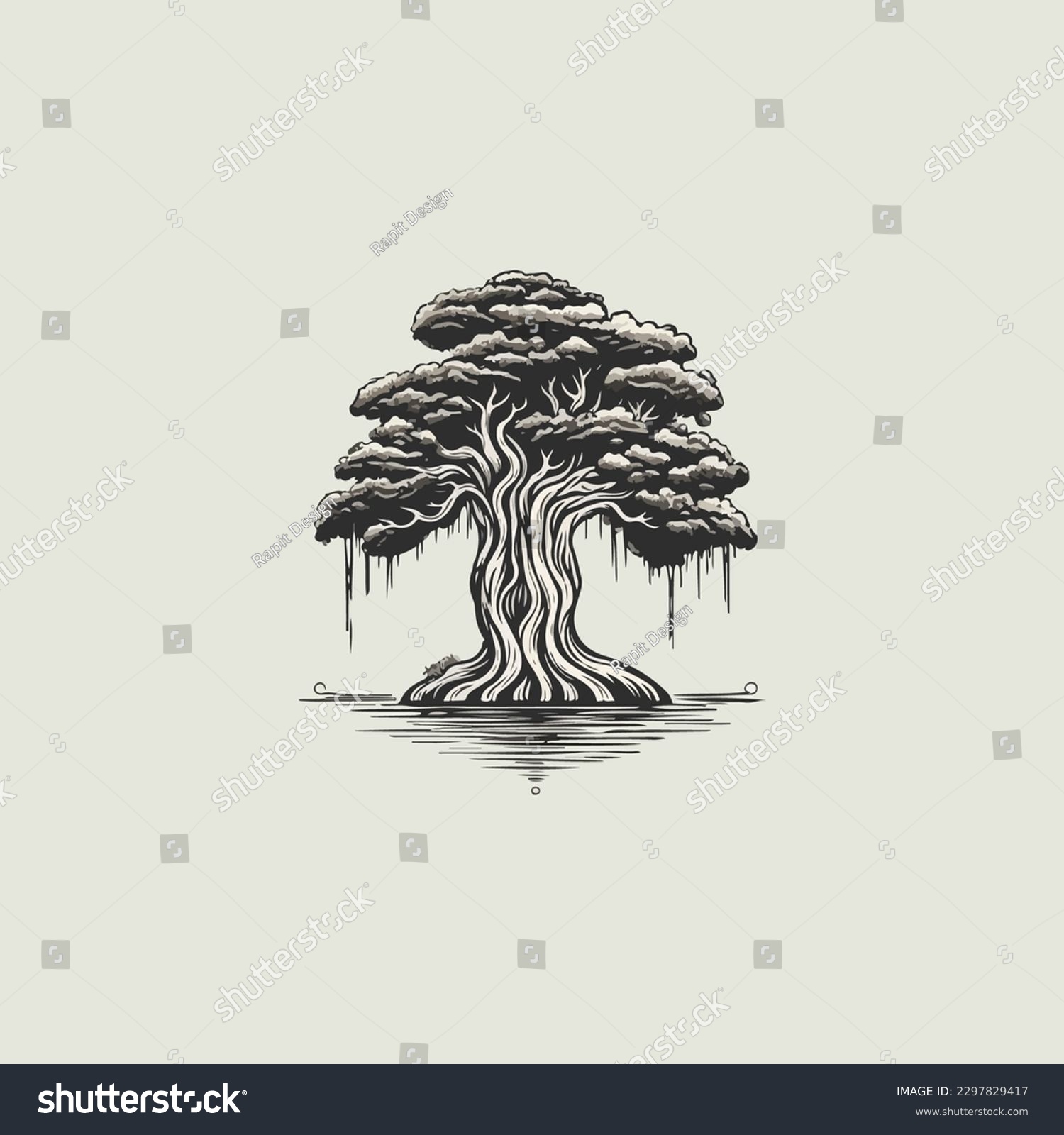 SVG of cypress tree vector file cypress tree logo svg