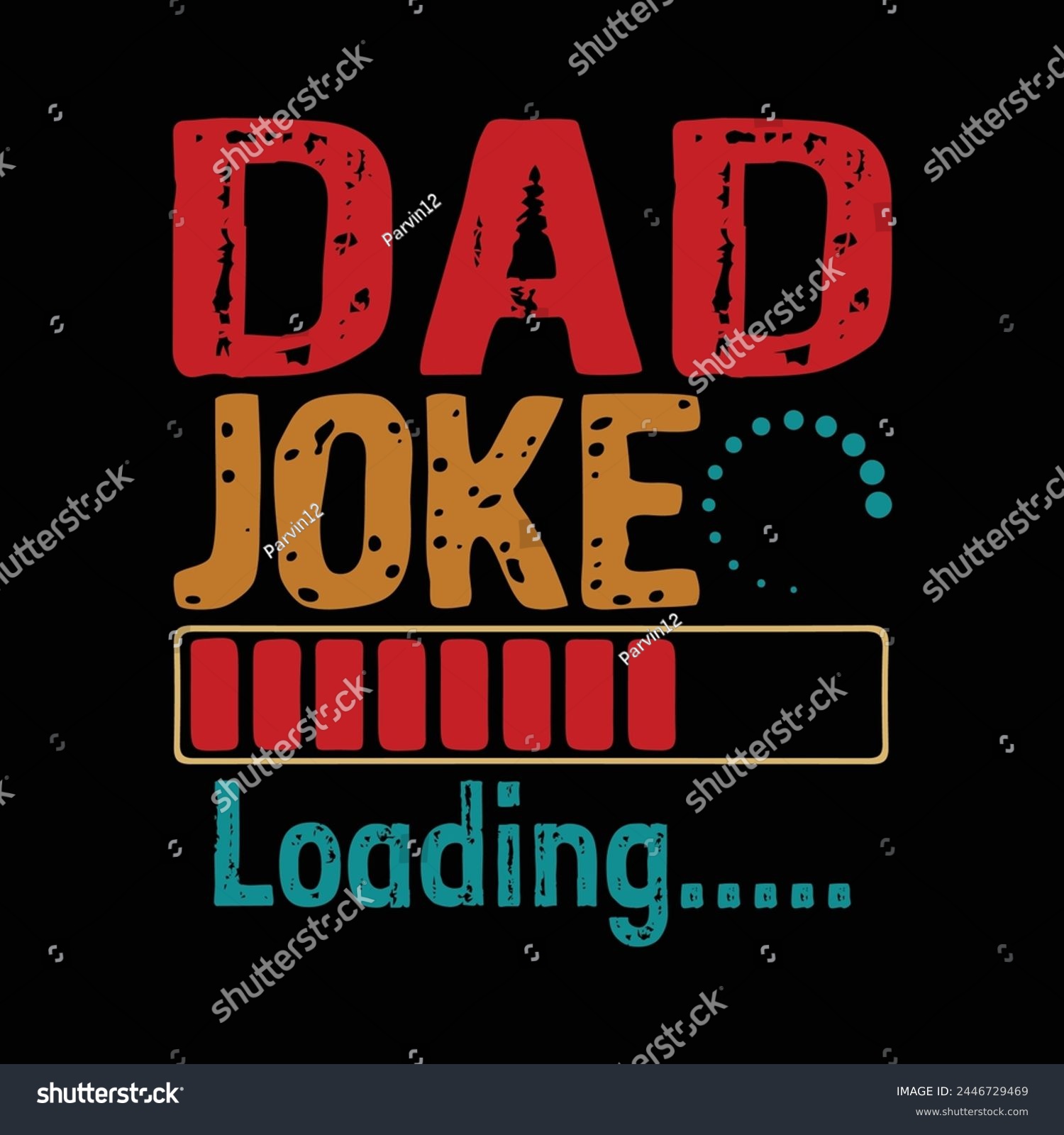 SVG of Dad joke loading funny design svg
