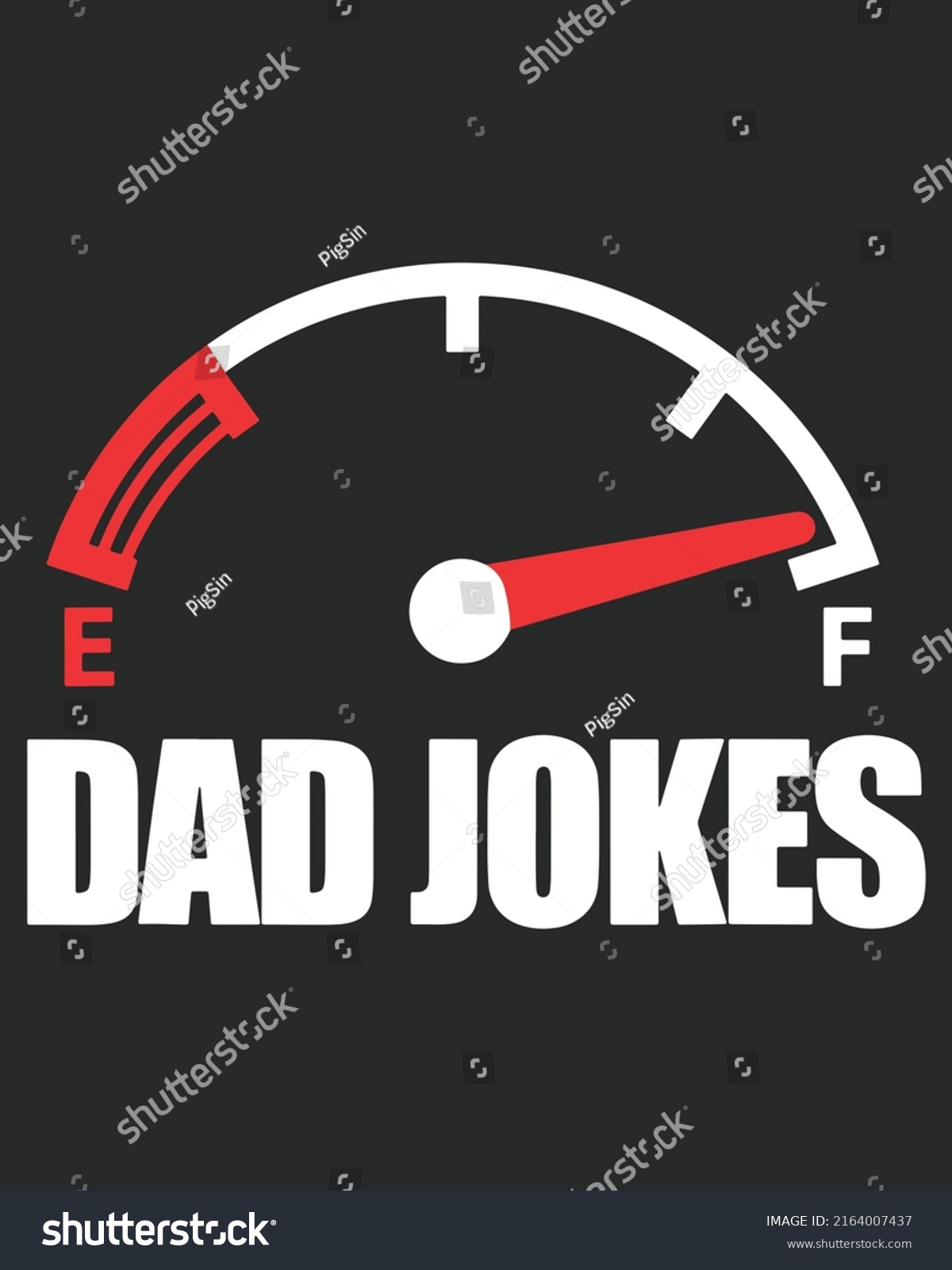 Dad Jokes Speeds Vector Illustration Father Stock Vector Royalty Free 2164007437 Shutterstock 