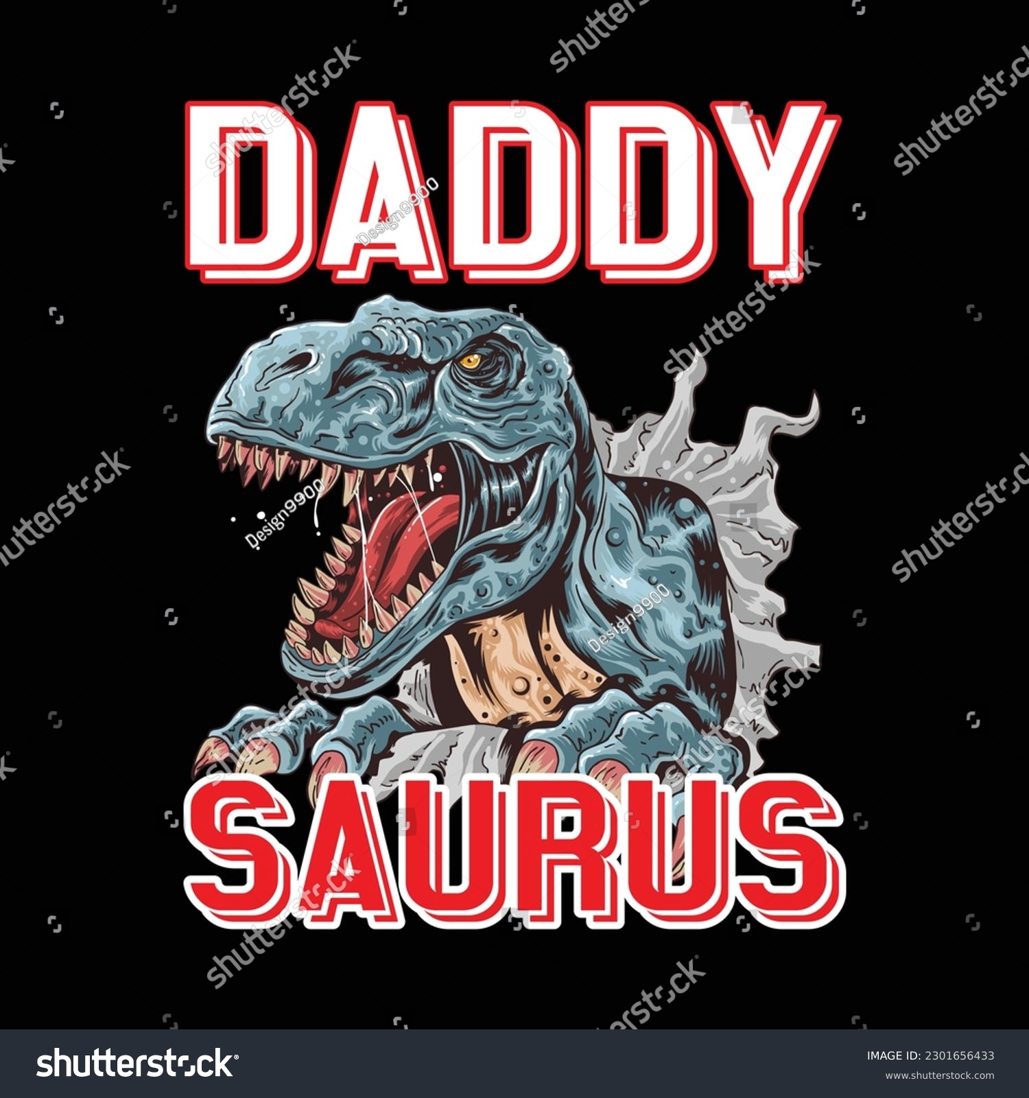 SVG of Daddysaurus T shirt Fathers Day Gifts T rex Daddy Saurus Men svg