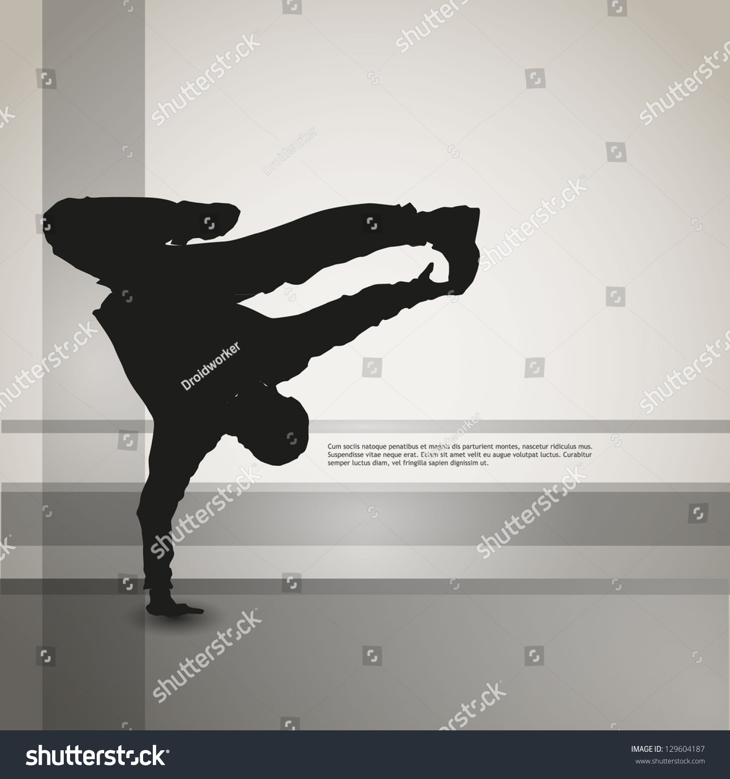 SVG of dancing silhouette, breakdance, clip-art svg