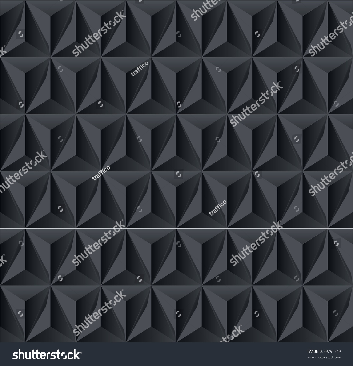 Dark Geometric Shadow Background Stock Vector Illustration 99291749 ...
