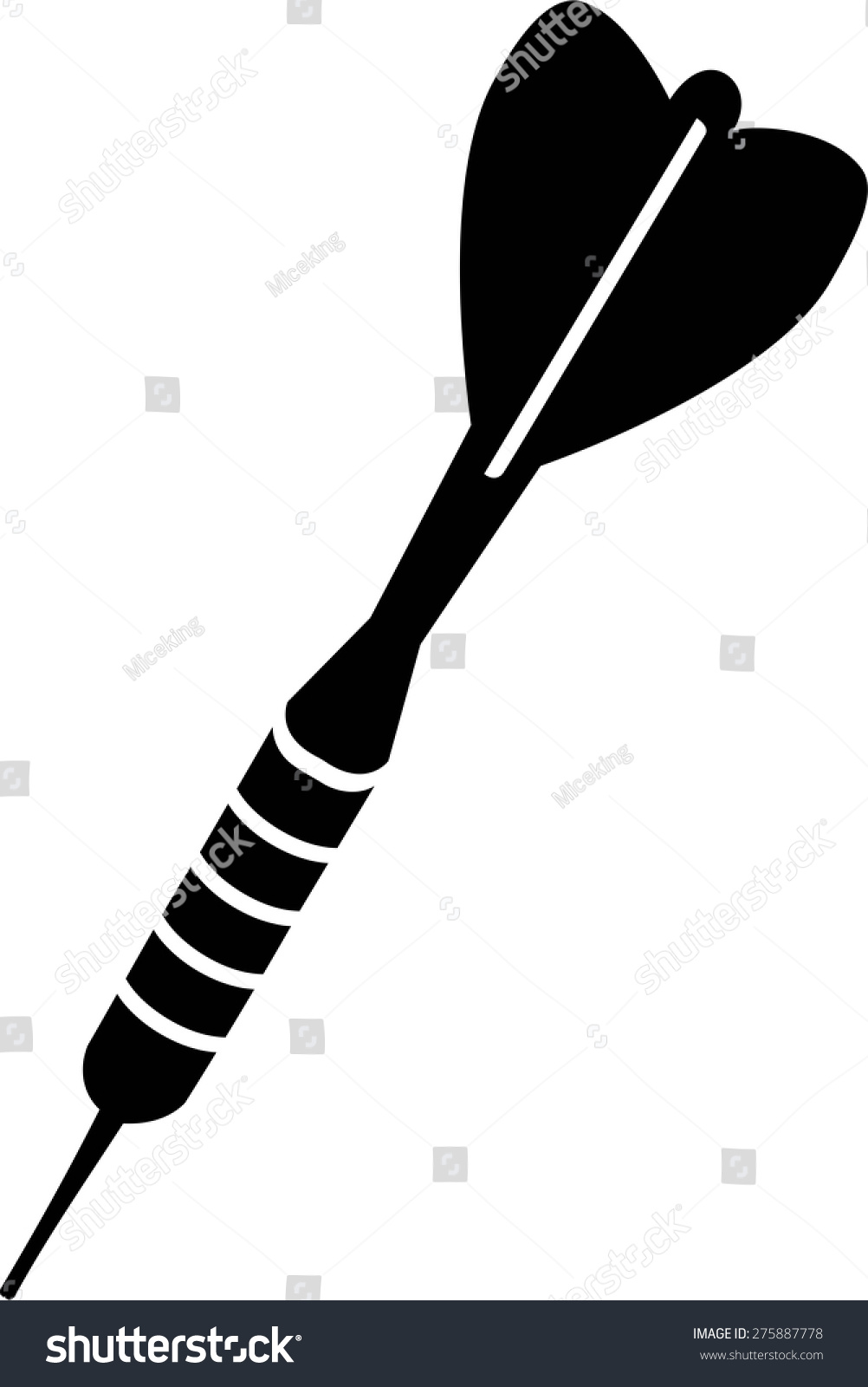 Darts Dart Arrow Stock Vector 275887778 Shutterstock 