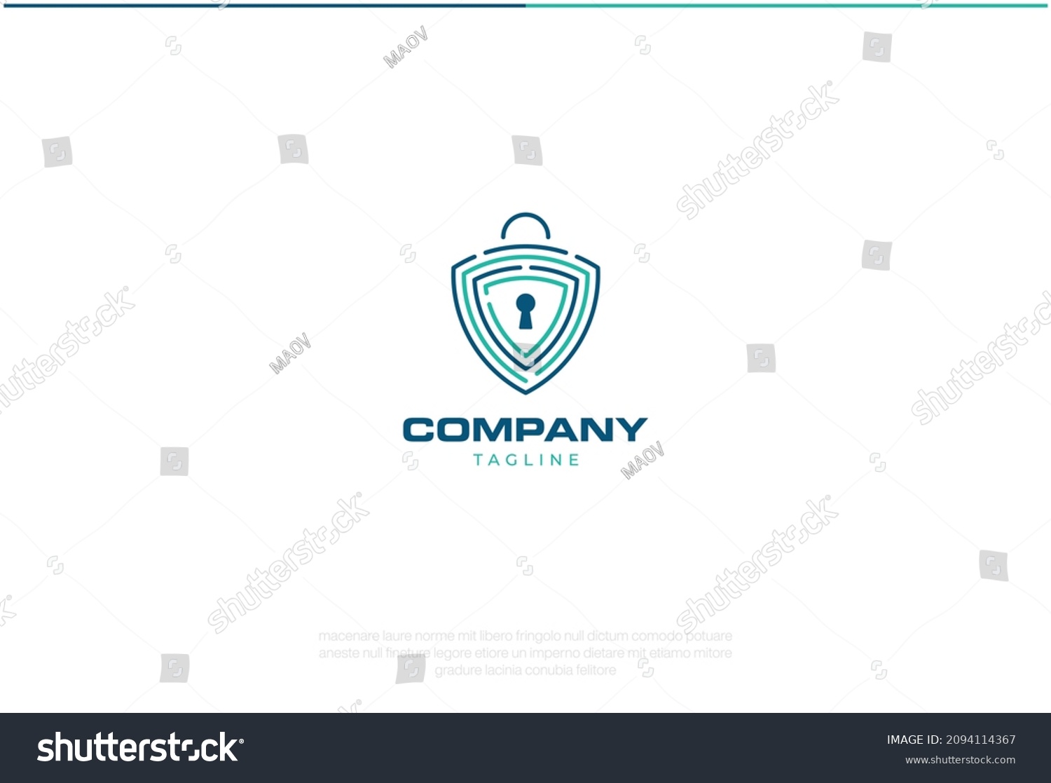 Data Protection Logo Design Vector Logo Stock Vector (Royalty Free ...