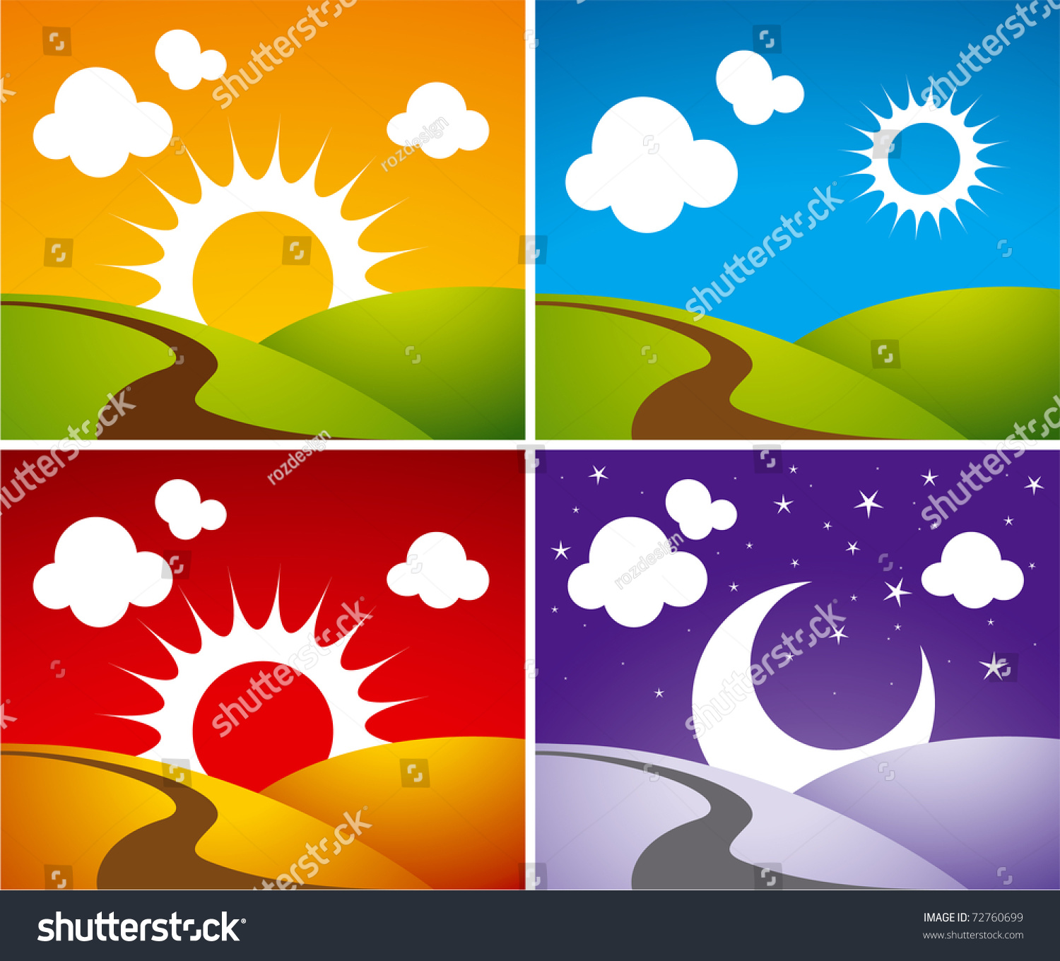 day and night clipart free - photo #42
