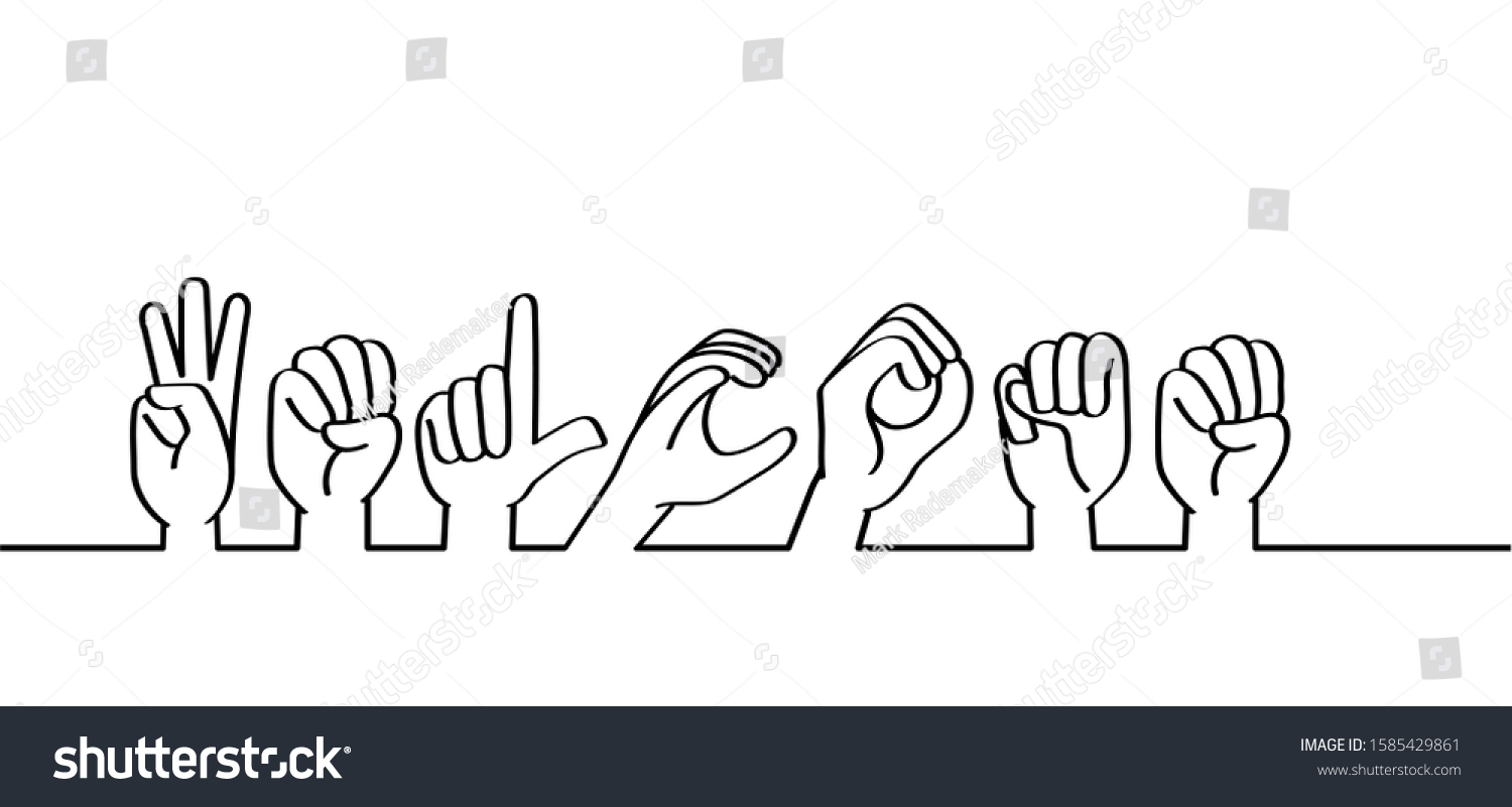 7,367 Welcome sign language Images, Stock Photos & Vectors | Shutterstock