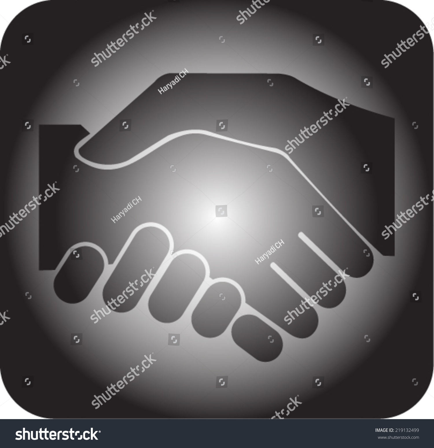 Deal Icon Vector Stock Vector (Royalty Free) 219132499 | Shutterstock