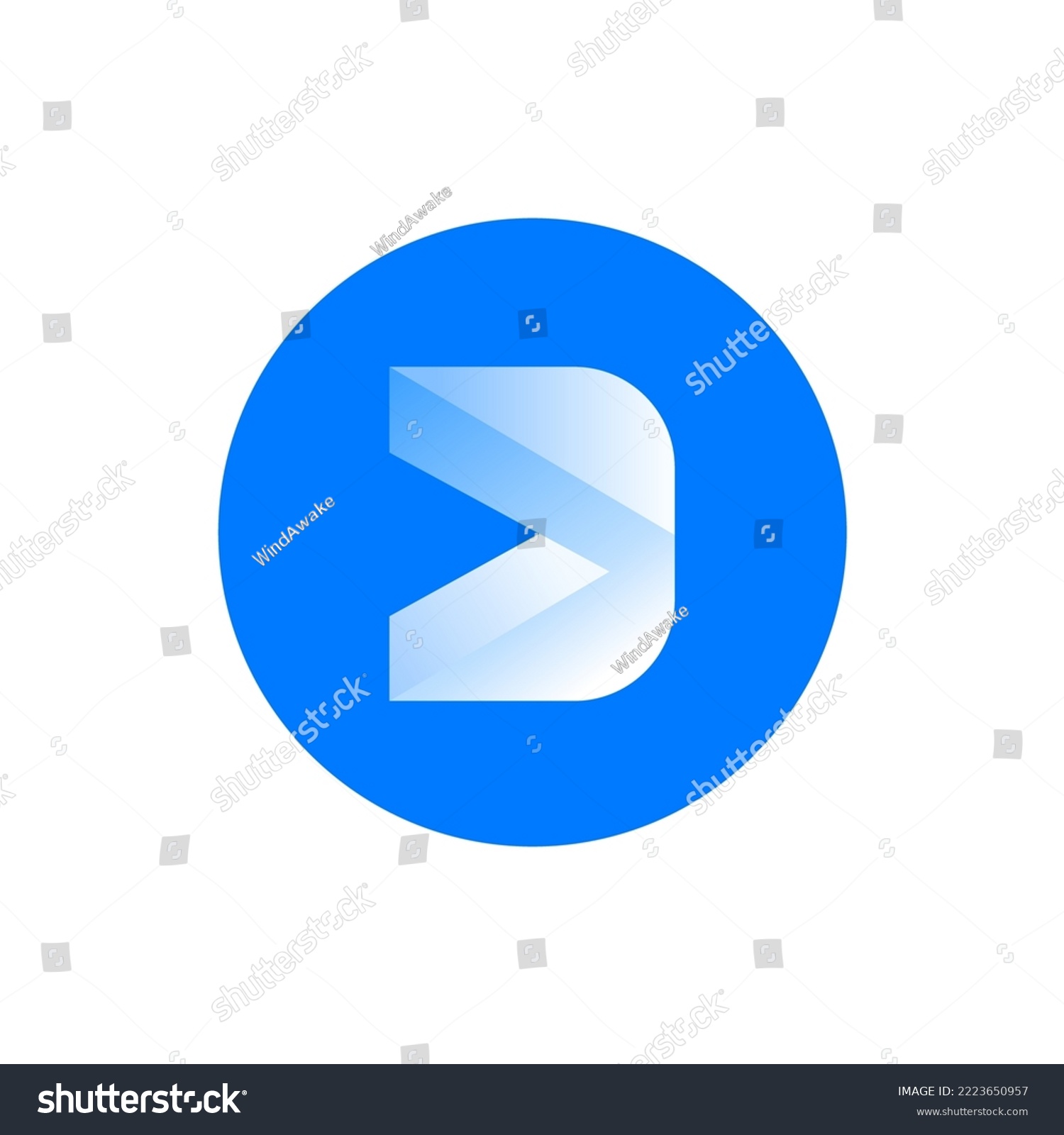 SVG of Decentralized Social (DESO) icon isolated on white background. svg