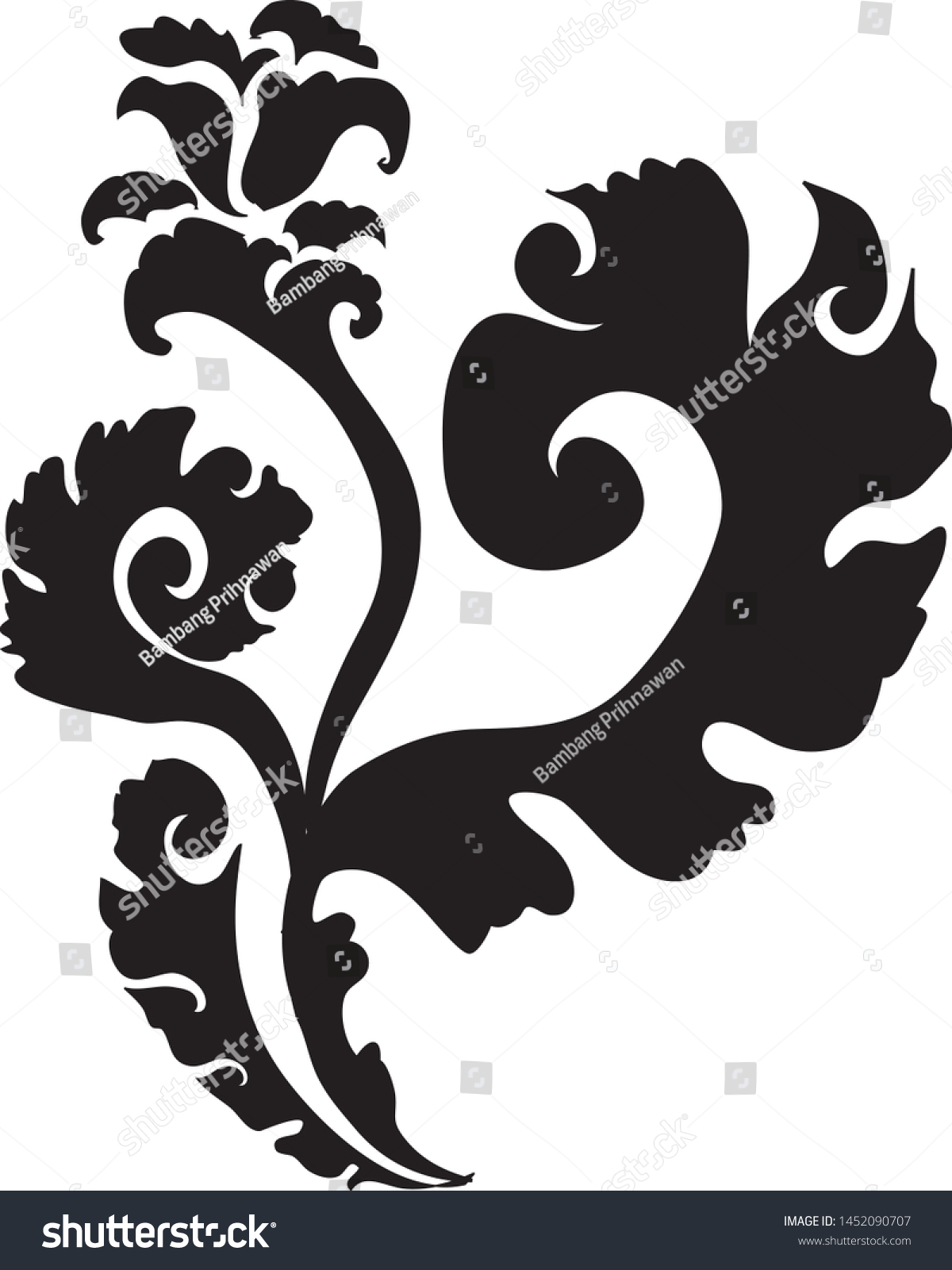 Decorative Vintage 6 Vector Swirls Design Stock Vector Royalty