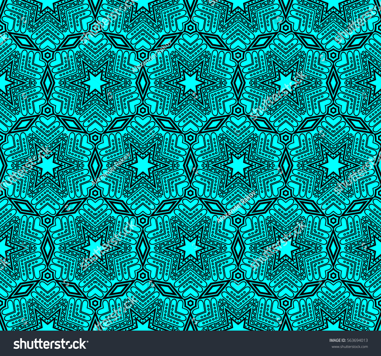 Modern geometric seamless pattern For design page fill wallpaper Modern geometric seamless pattern For design page fill wallpaper Raster copy illustration