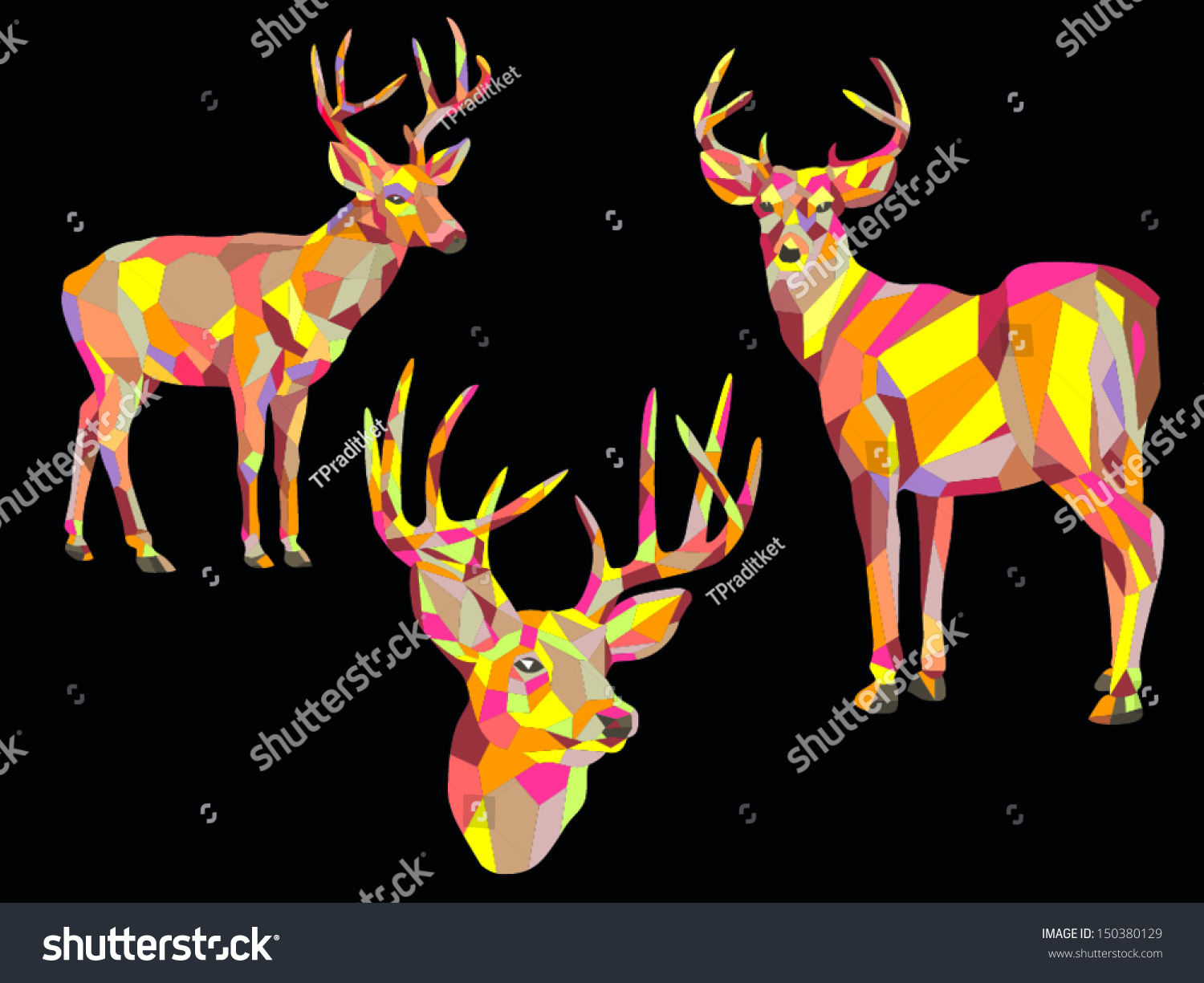 deer-graphicdesign-stock-vector-illustration-150380129-shutterstock