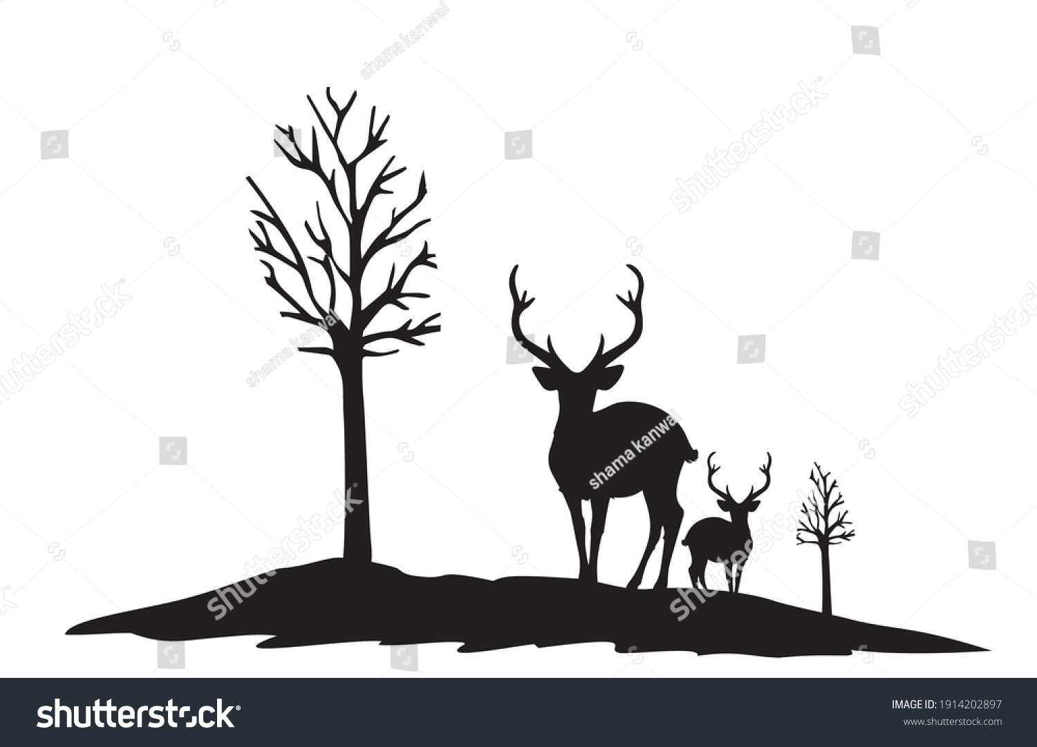 sticker-deer-images-stock-photos-vectors-shutterstock