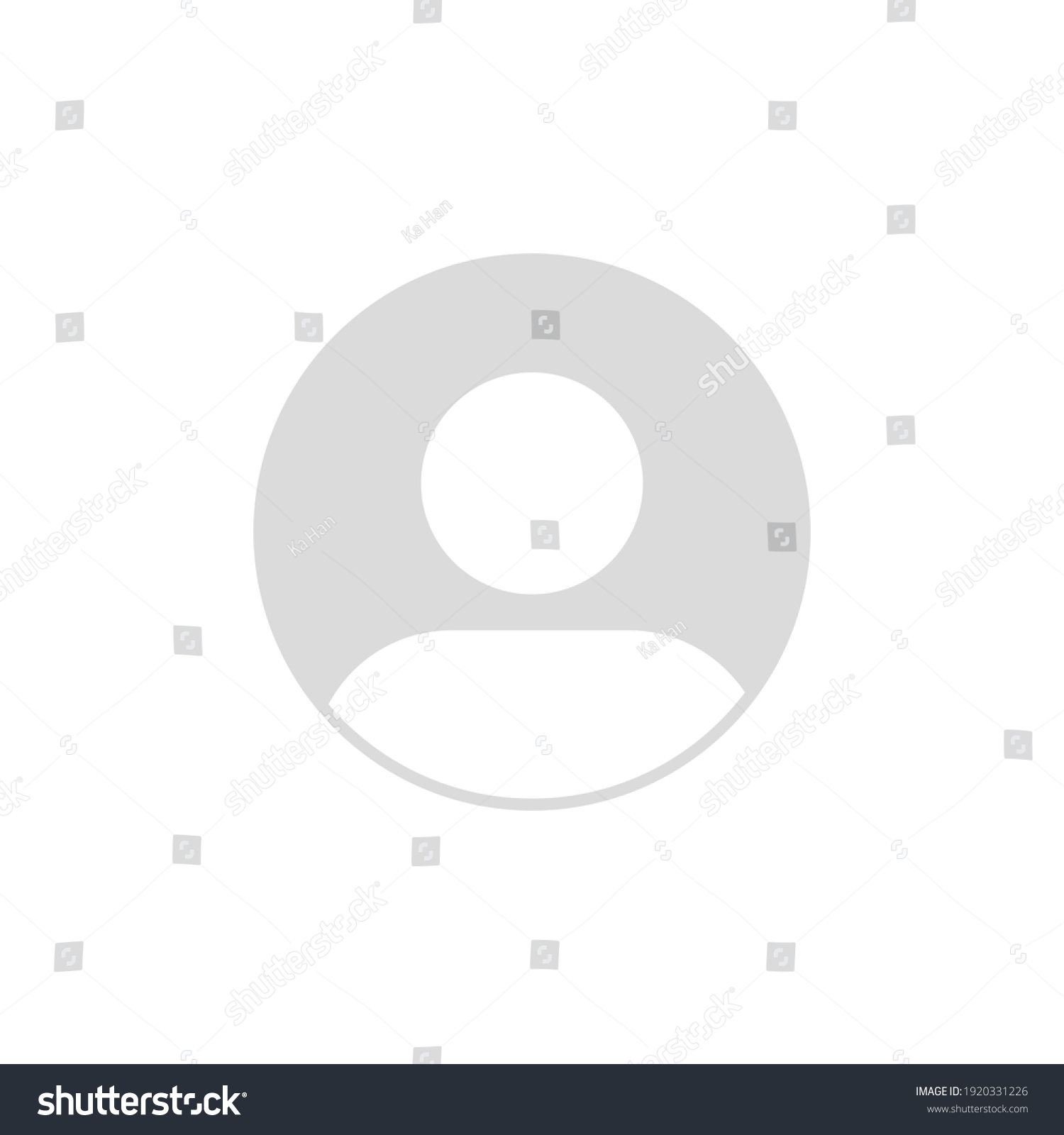 Default Avatar Profile Social Media User Stock Vector (Royalty Free ...