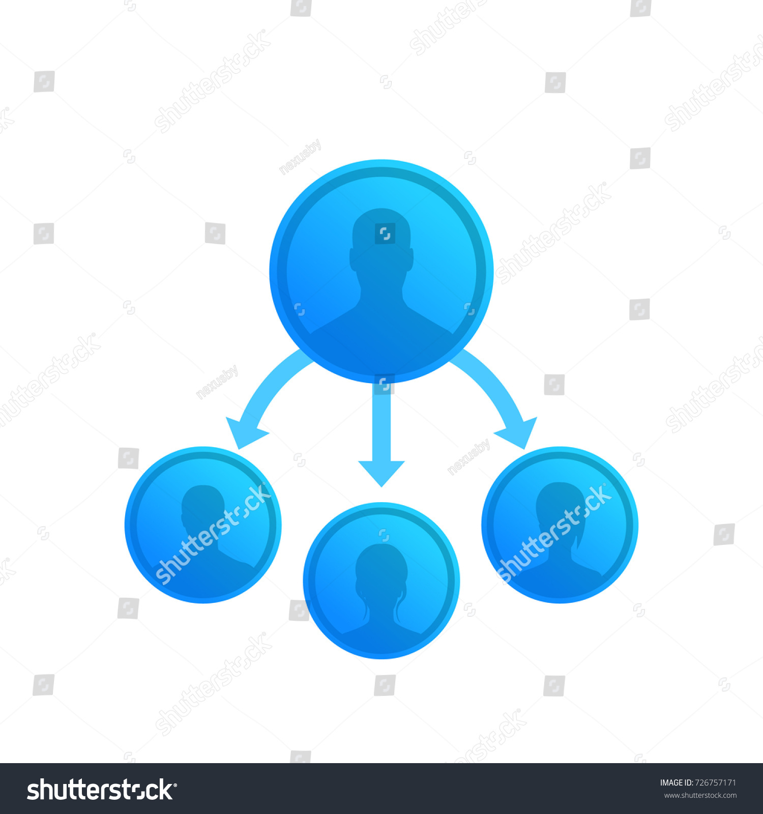 Delegation Management Vector Illustration Stock Vector (Royalty Free ...