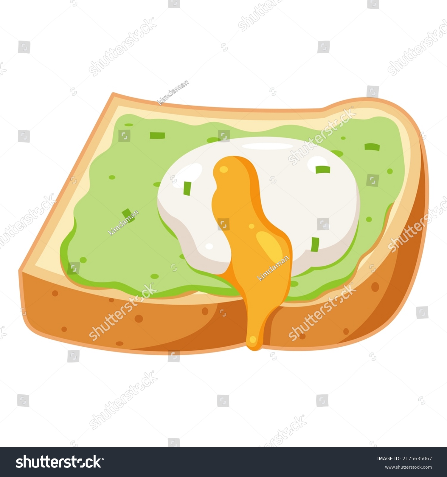 SVG of Delicious breakfast. Avocado toast banquet appetizers Healthy wholesome breakfast with  toast and egg svg