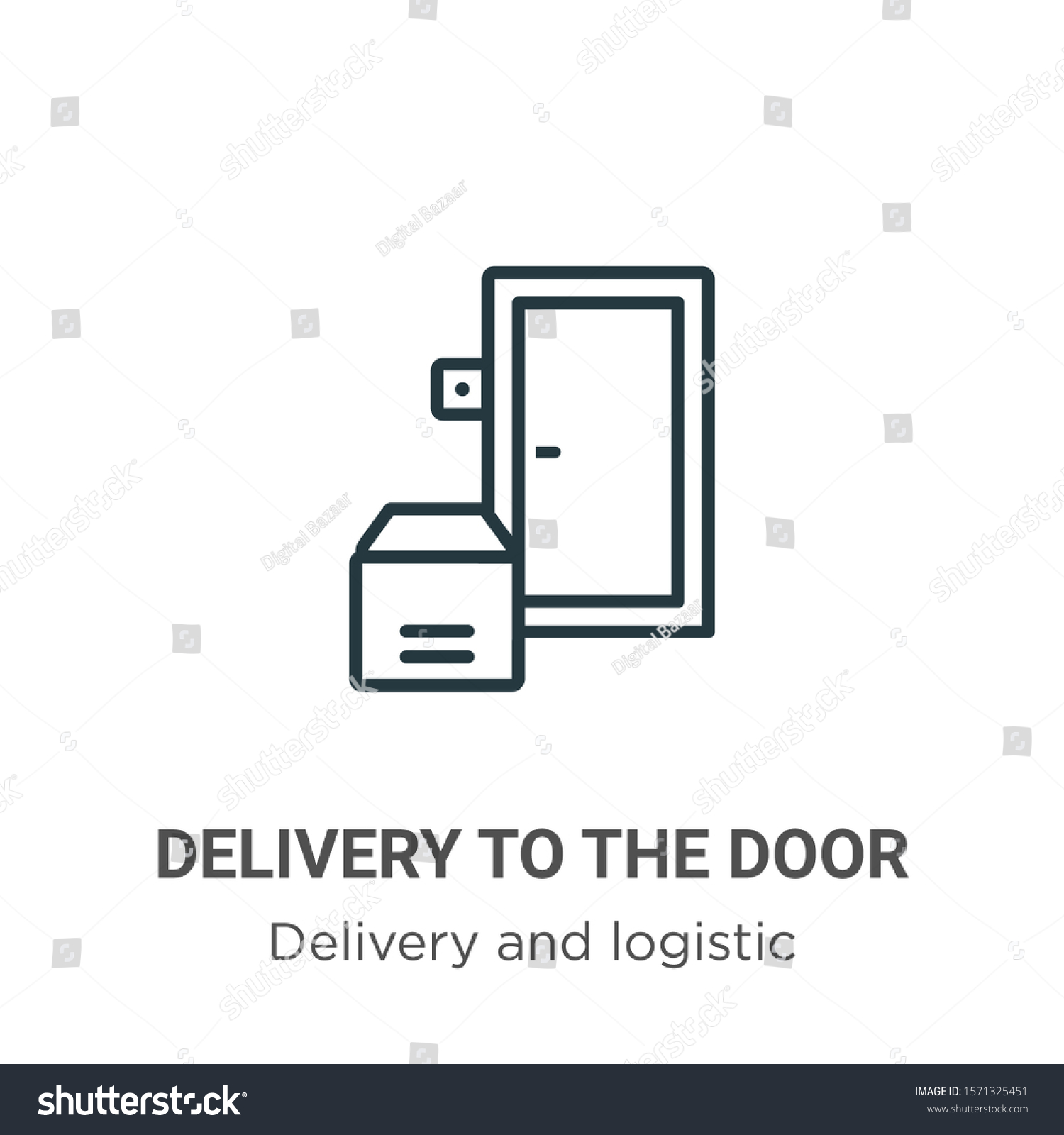 14,775 Delivery door icon Images, Stock Photos & Vectors | Shutterstock