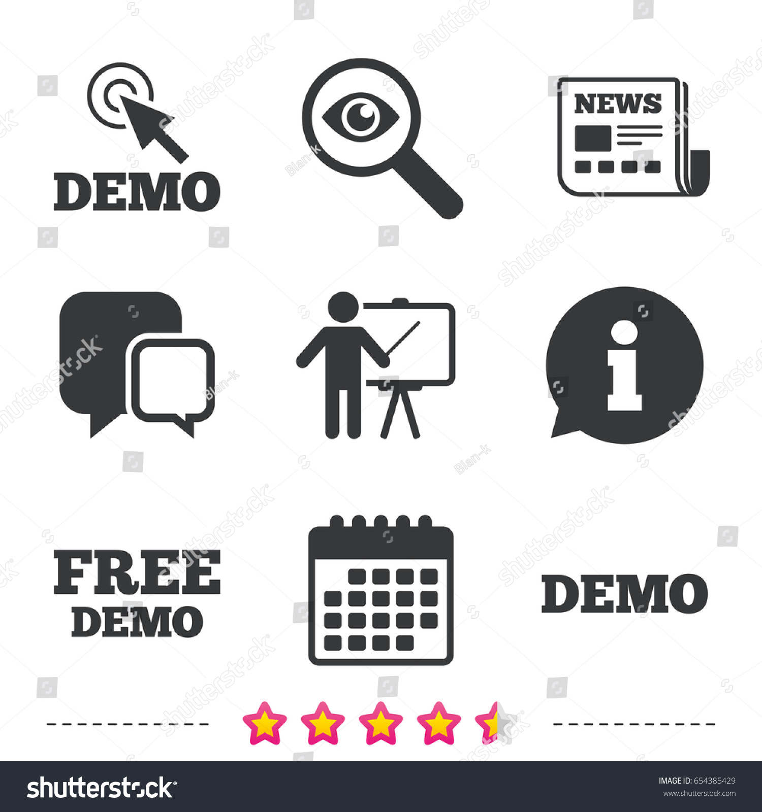 Demo Stock Vectors Images And Vector Art Shutterstock