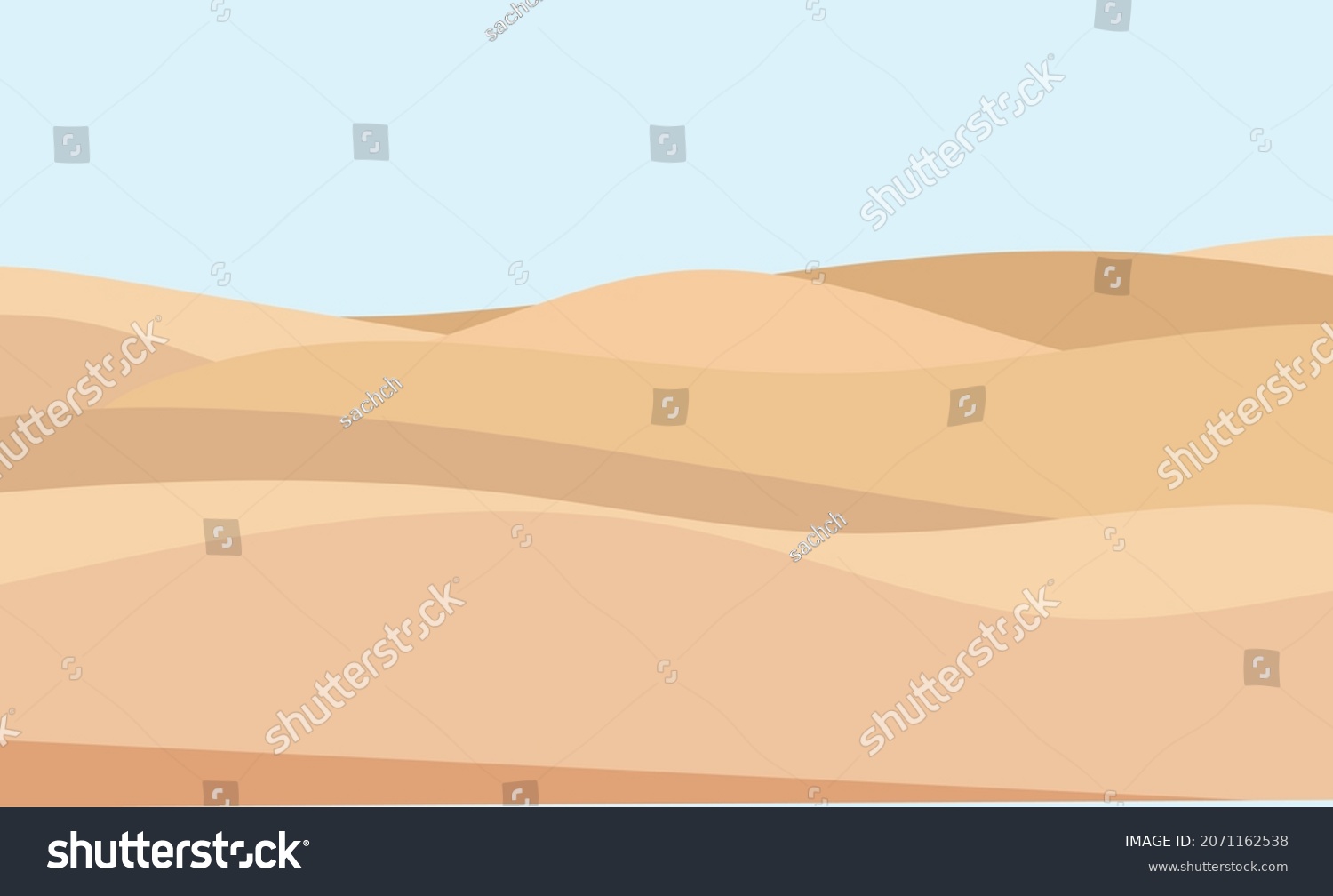 SVG of desert sand dunes landscapes vector illustration background svg