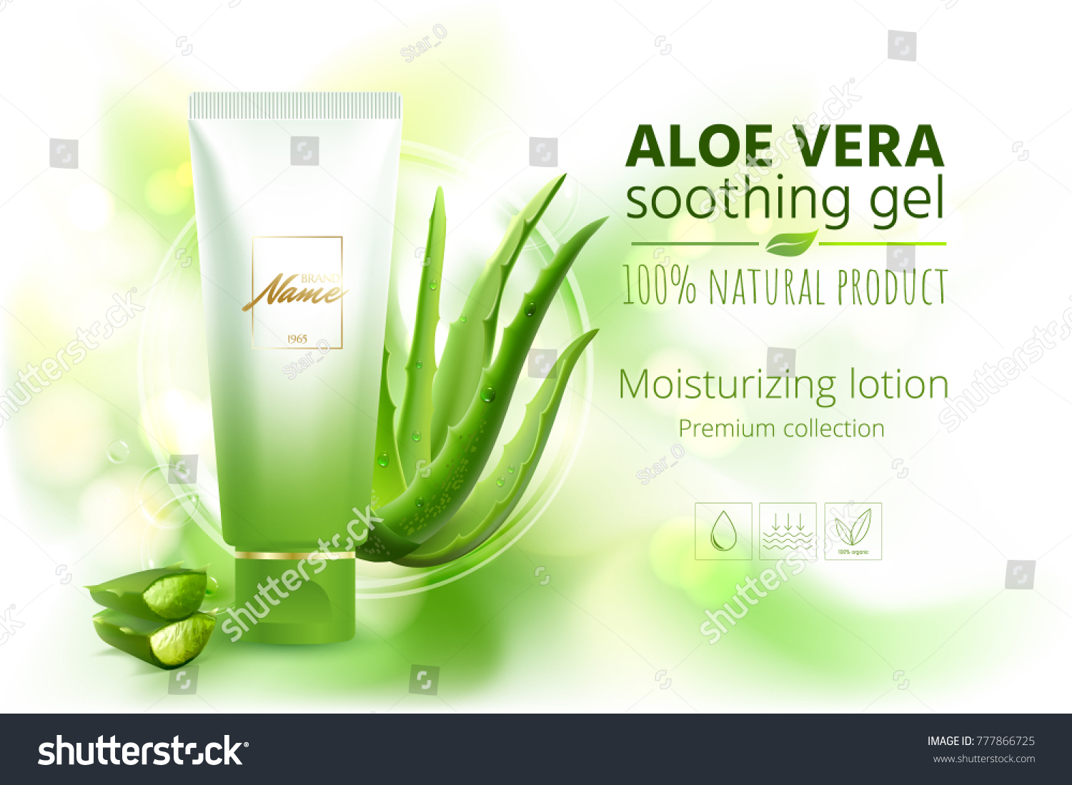 1,801 Aloe vera on face Stock Illustrations, Images & Vectors ...