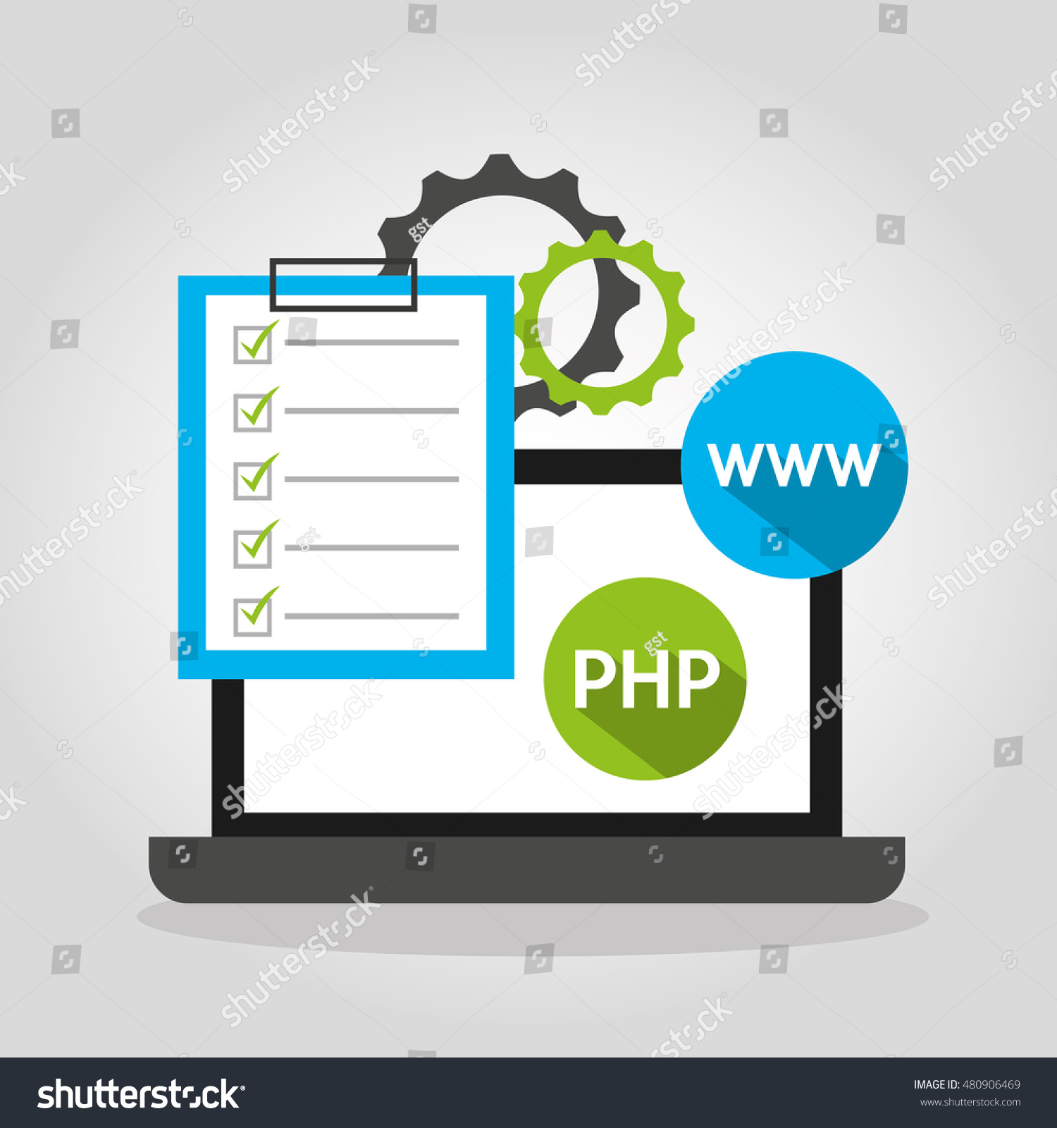Design Language Programming Software Concept Vector Stock Vector ...
