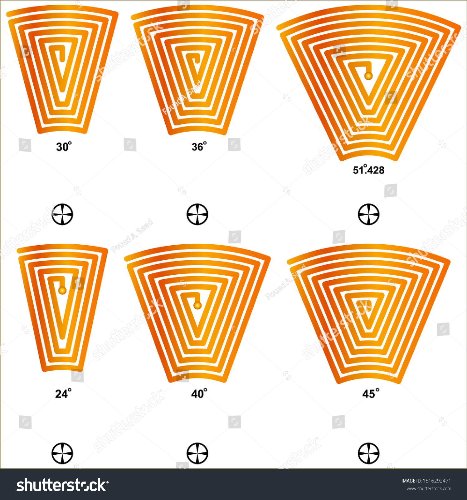 Design Pcb Stator Coreless Axial Flux Stock Vector (Royalty Free
