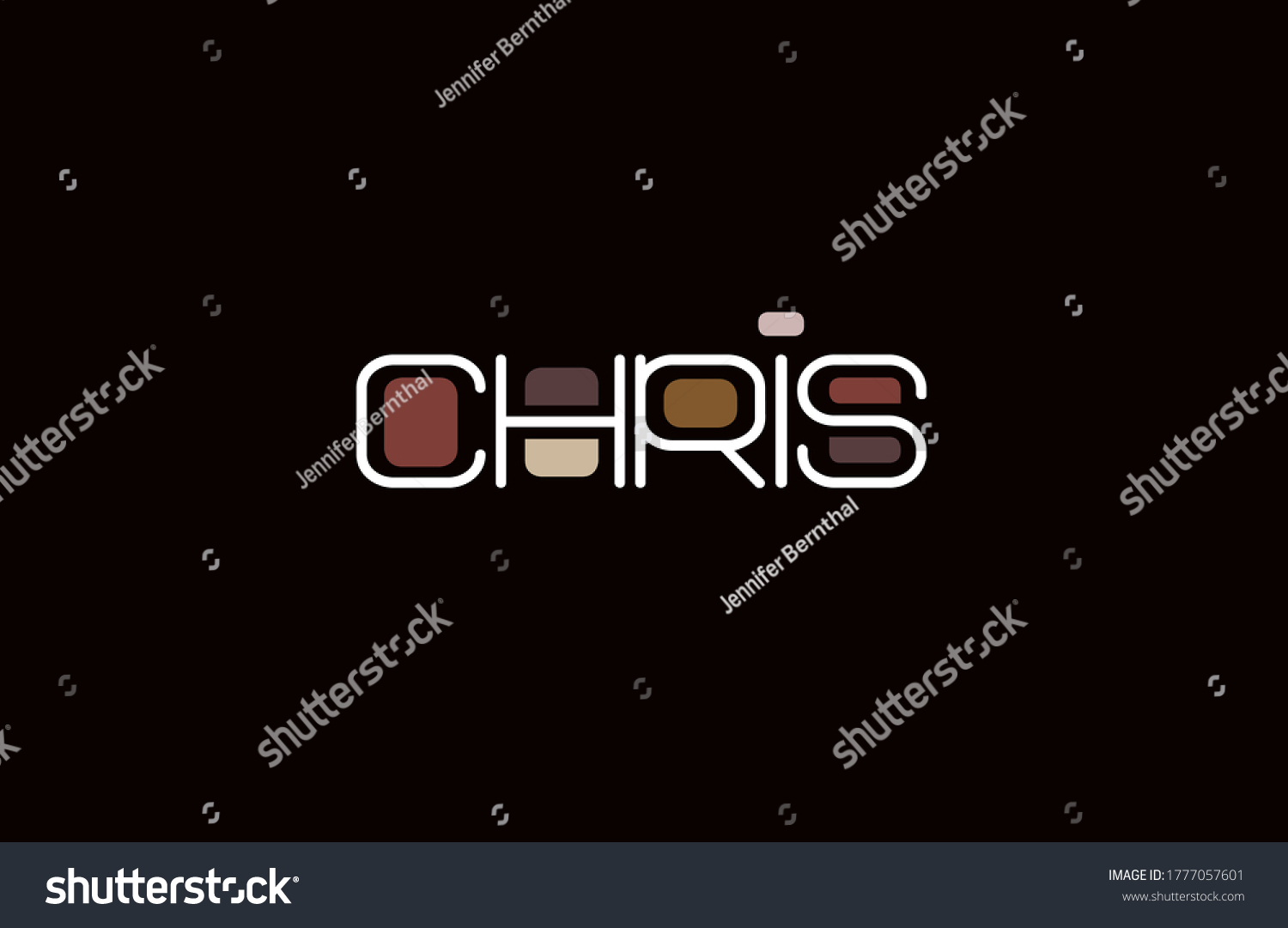 SVG of Design of first name 