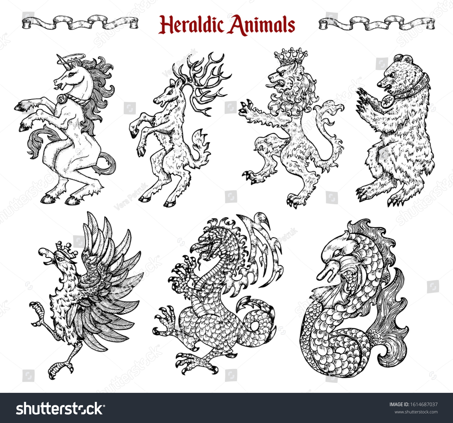 8,335 Heraldry fantasy Images, Stock Photos & Vectors | Shutterstock