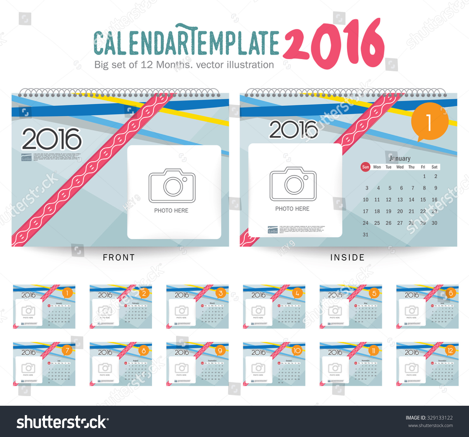 Weekly Calendar Vector : Desk calendar vector design template stock Weekly Calendar Vector : Desk calendar vector design template stock