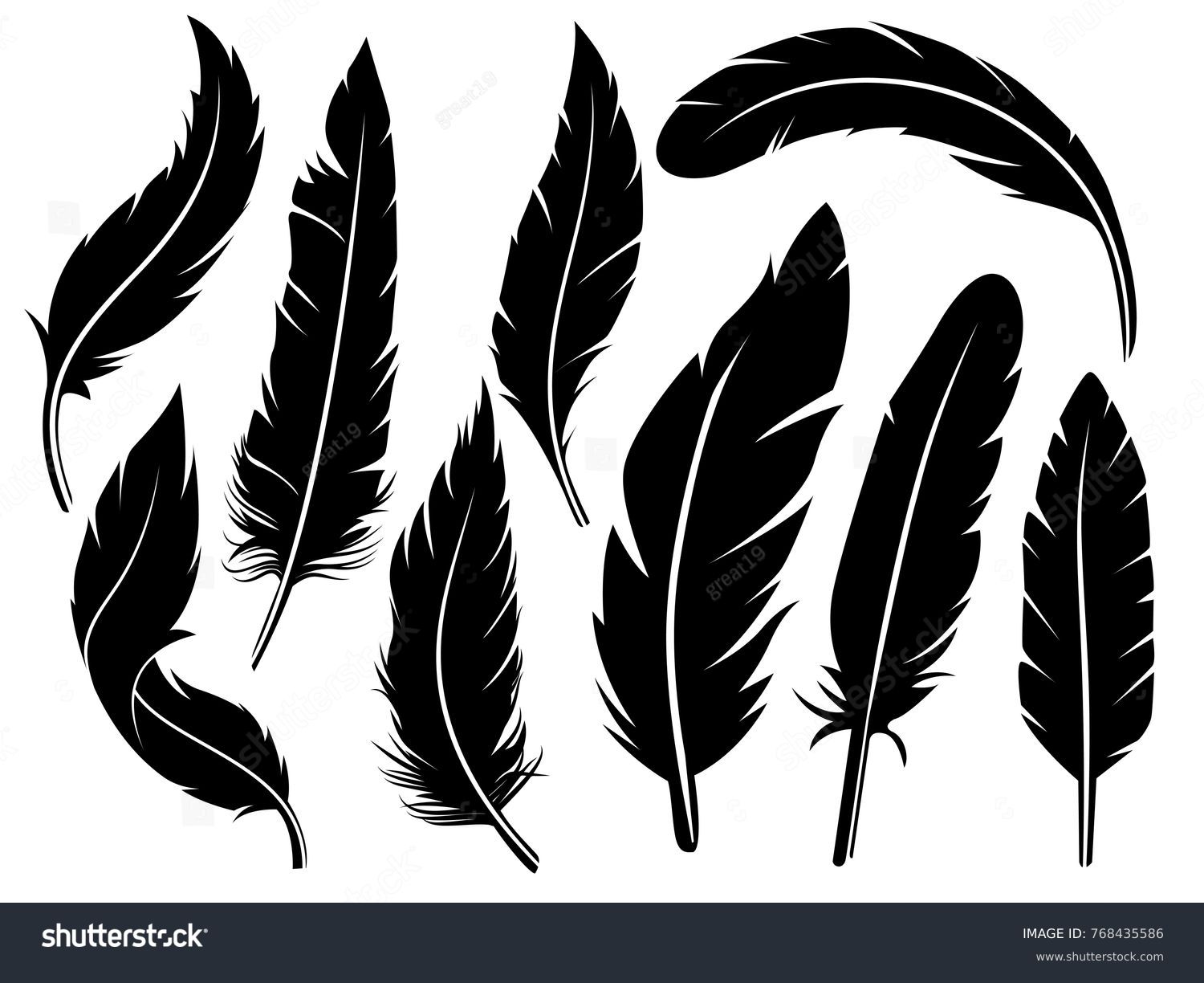 244,956 Silhouette feather birds Images, Stock Photos & Vectors