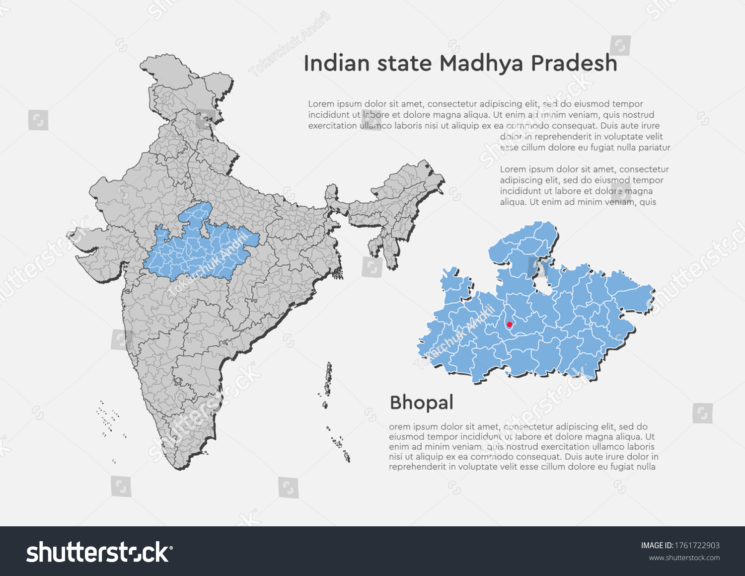 Detailed Vector India Country Outline Border Stock Vector (Royalty Free ...