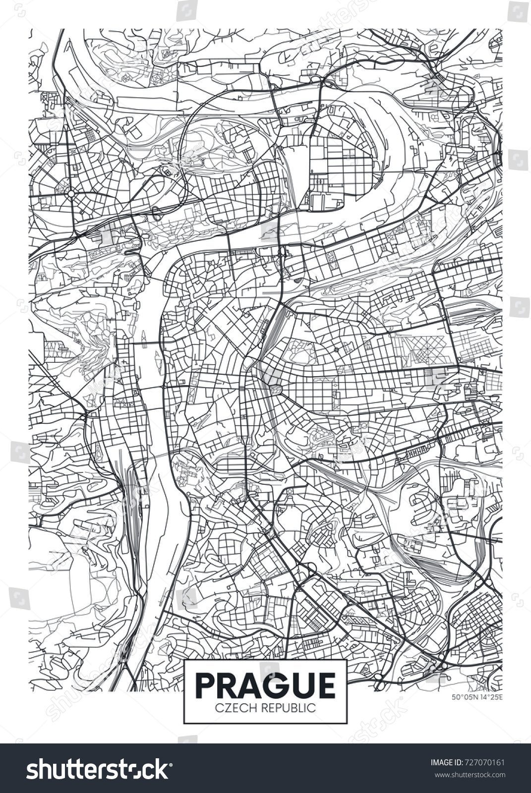 6,526 Map prague Images, Stock Photos &amp; Vectors | Shutterstock