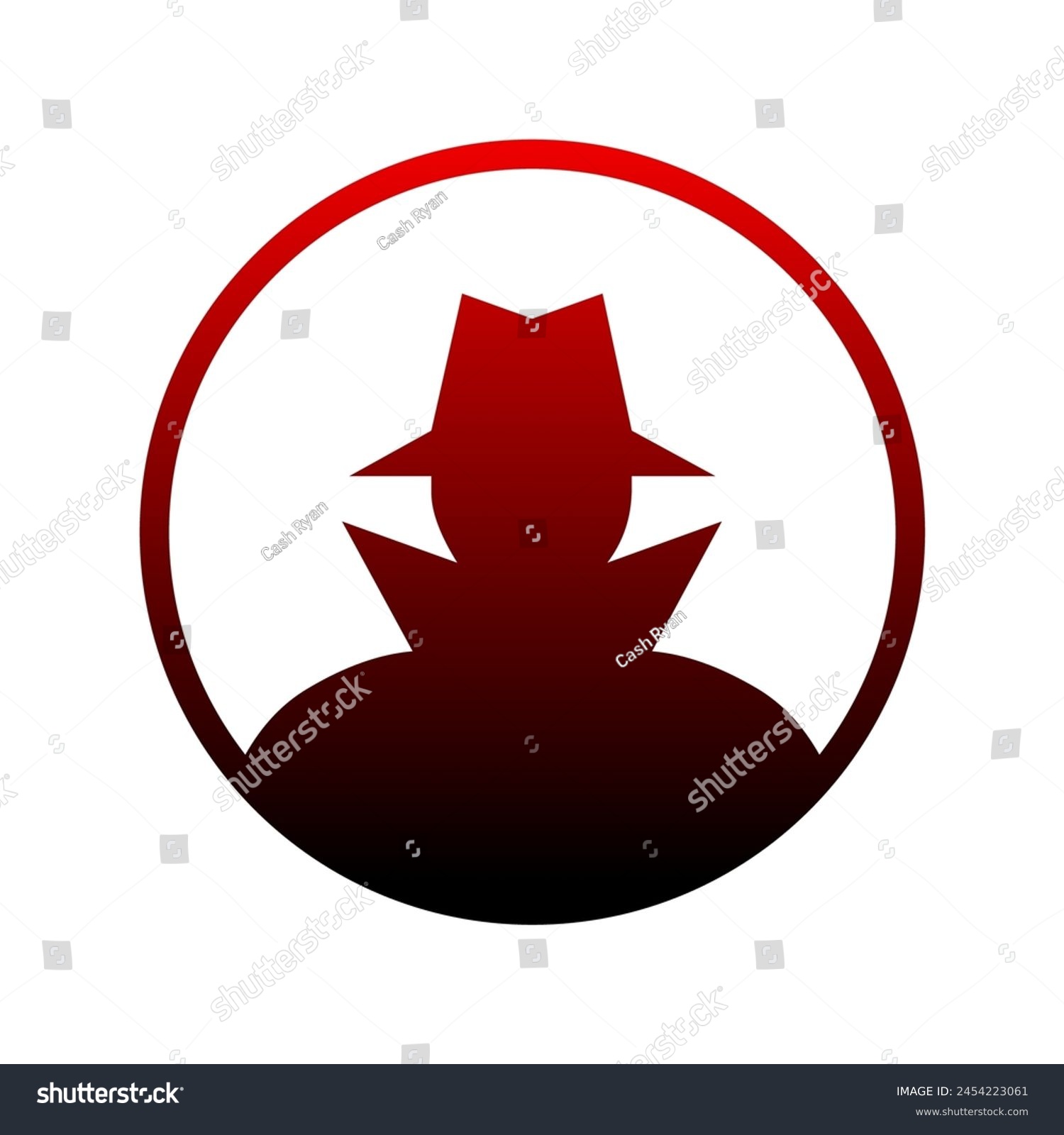 SVG of Detective icon. Incognito icon for browsing in search engines. svg