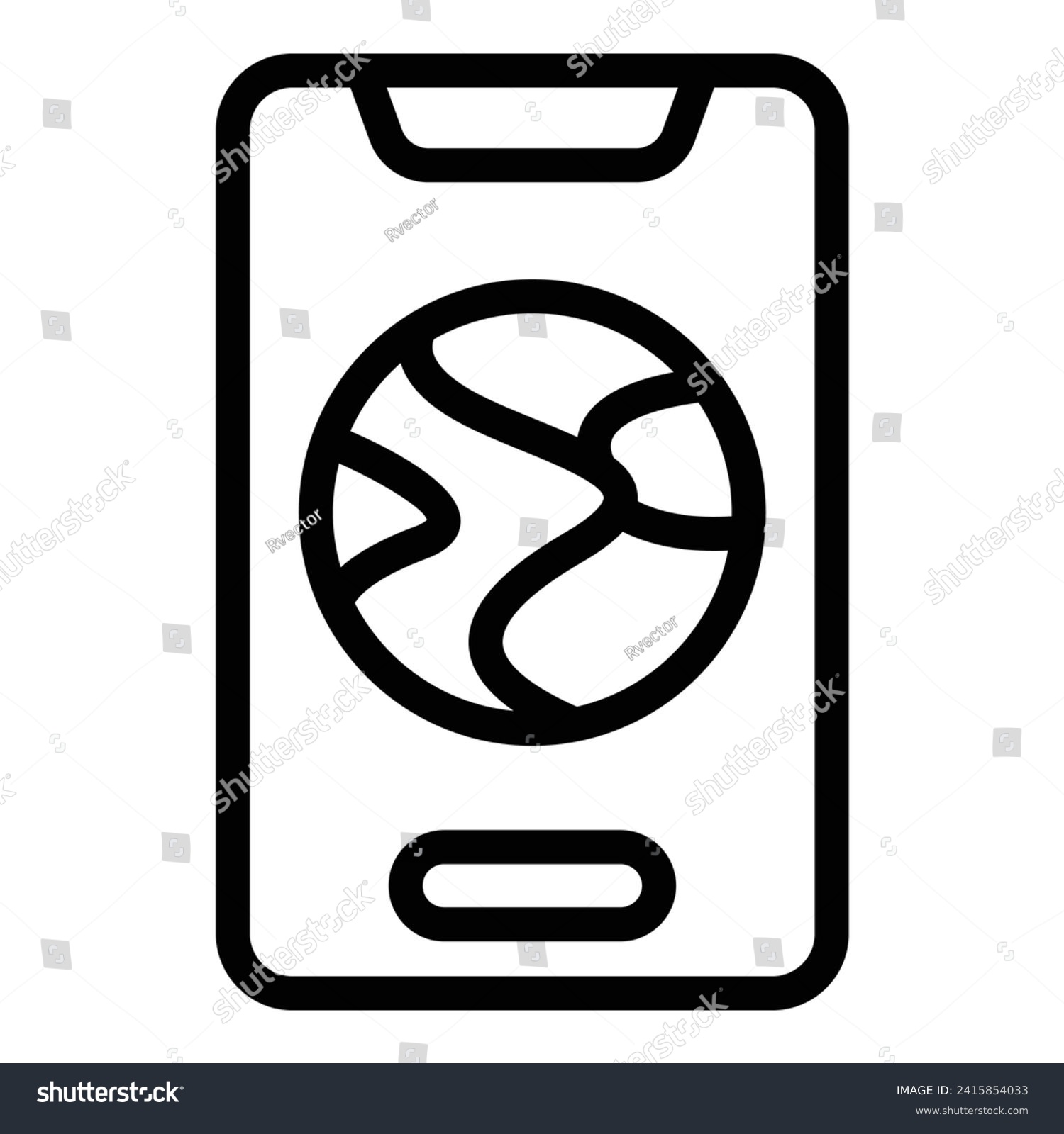 SVG of Dialect interpreter icon outline vector. Language person. Cellular conference svg