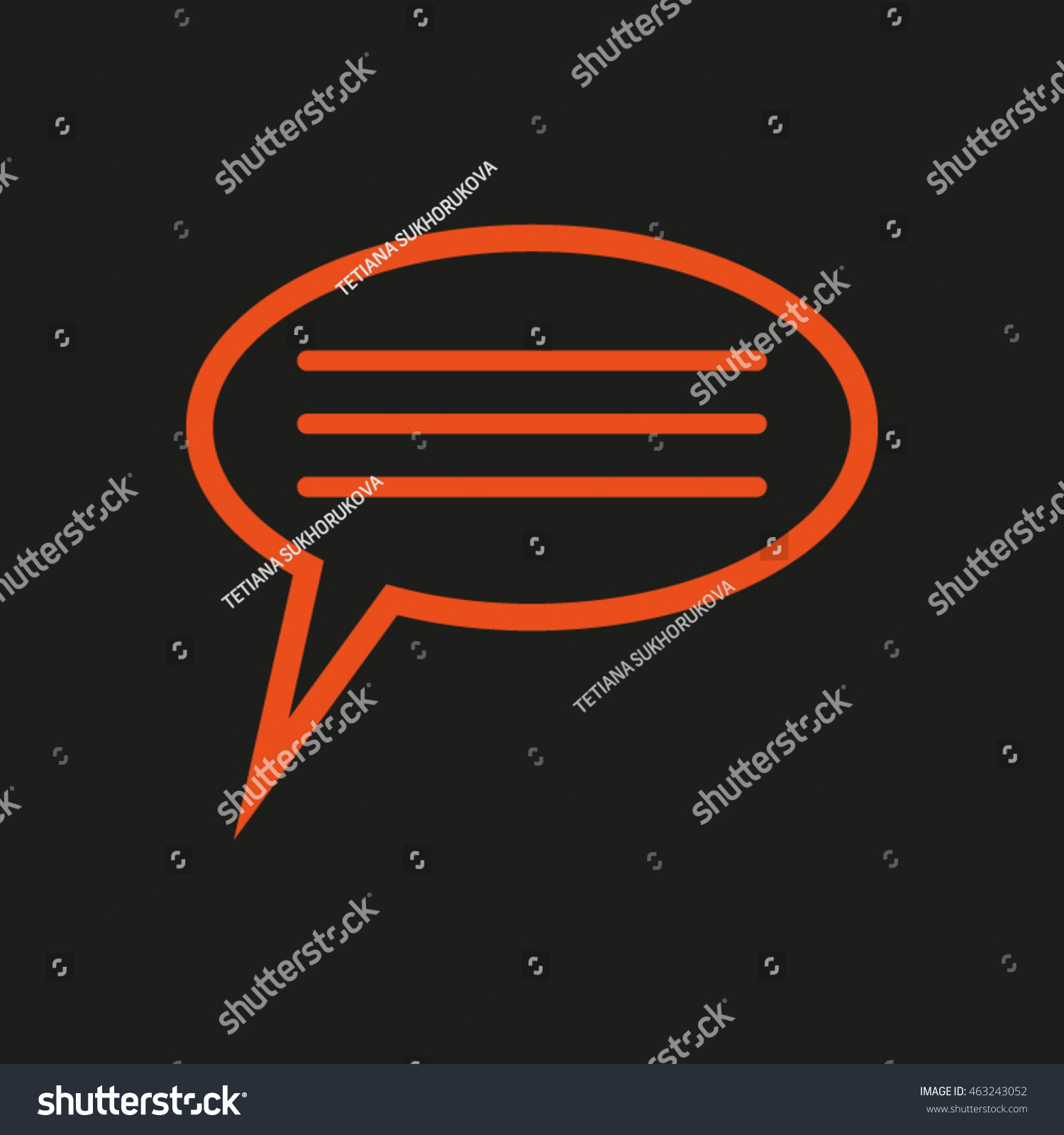 Dialog Message Speech Vector Icons Stock Vector (Royalty Free ...