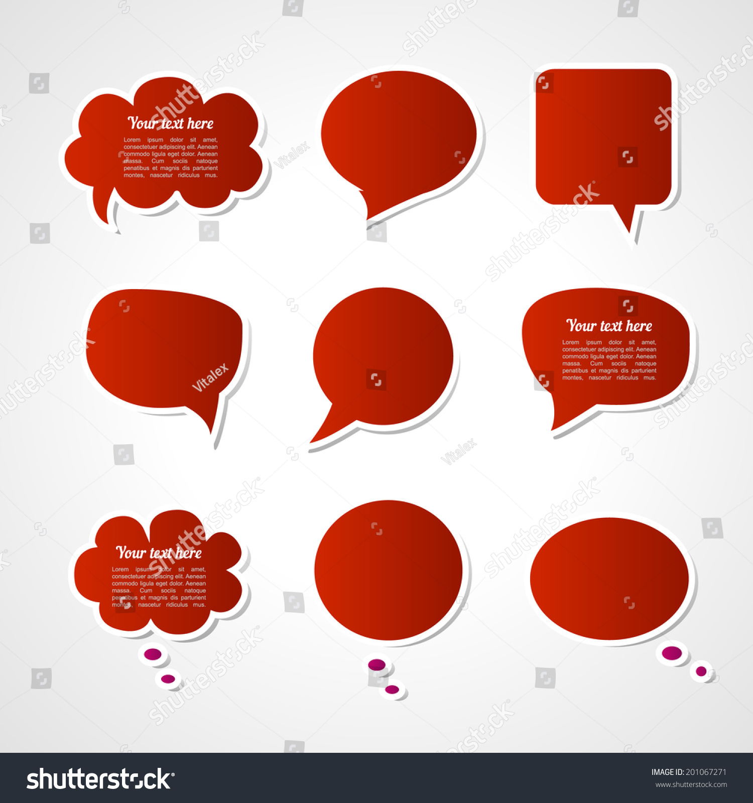 Dialogue Cloud. Vector Illustration - 201067271 : Shutterstock
