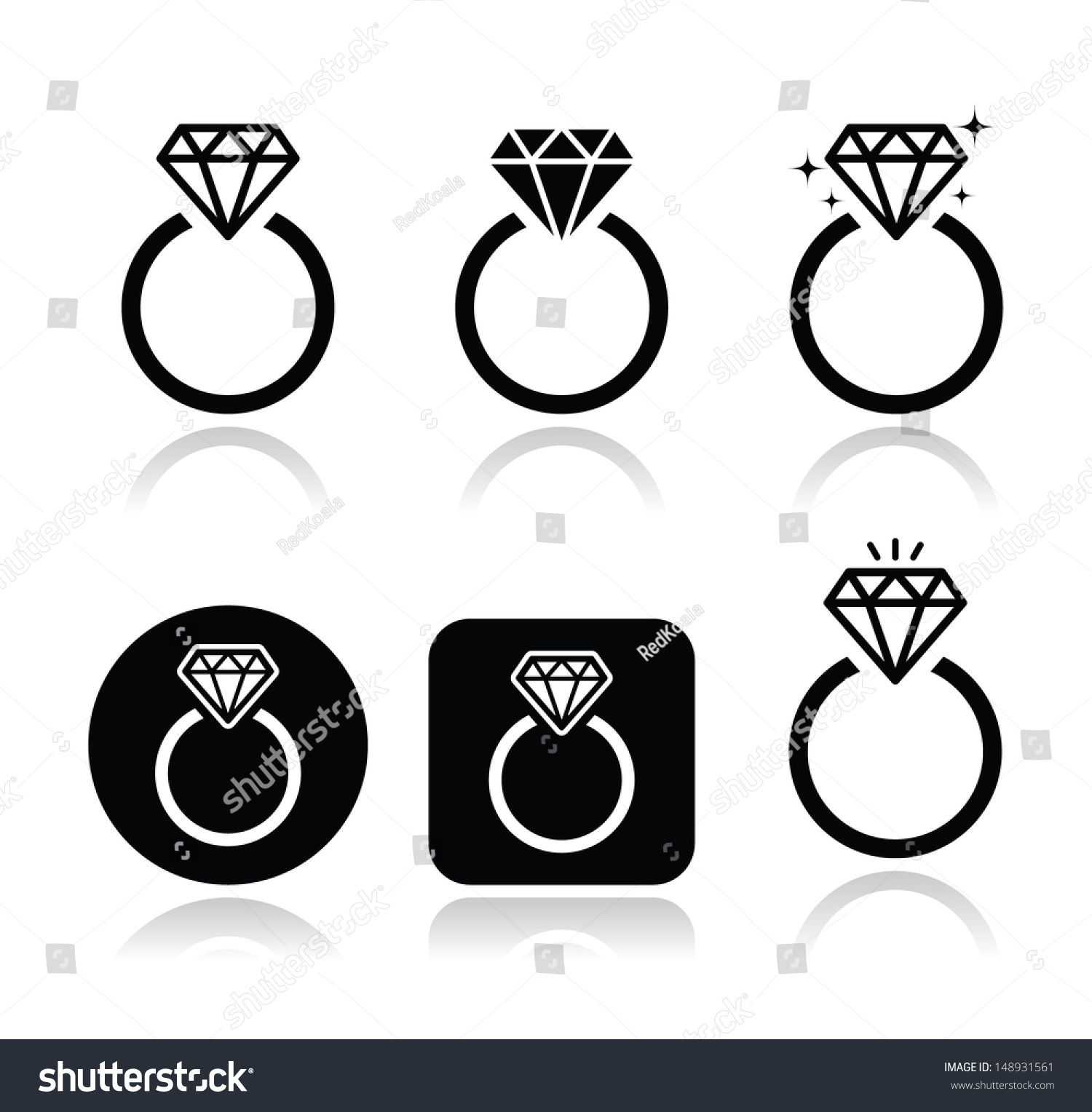 77,616 Diamond ring vector Images, Stock Photos & Vectors | Shutterstock