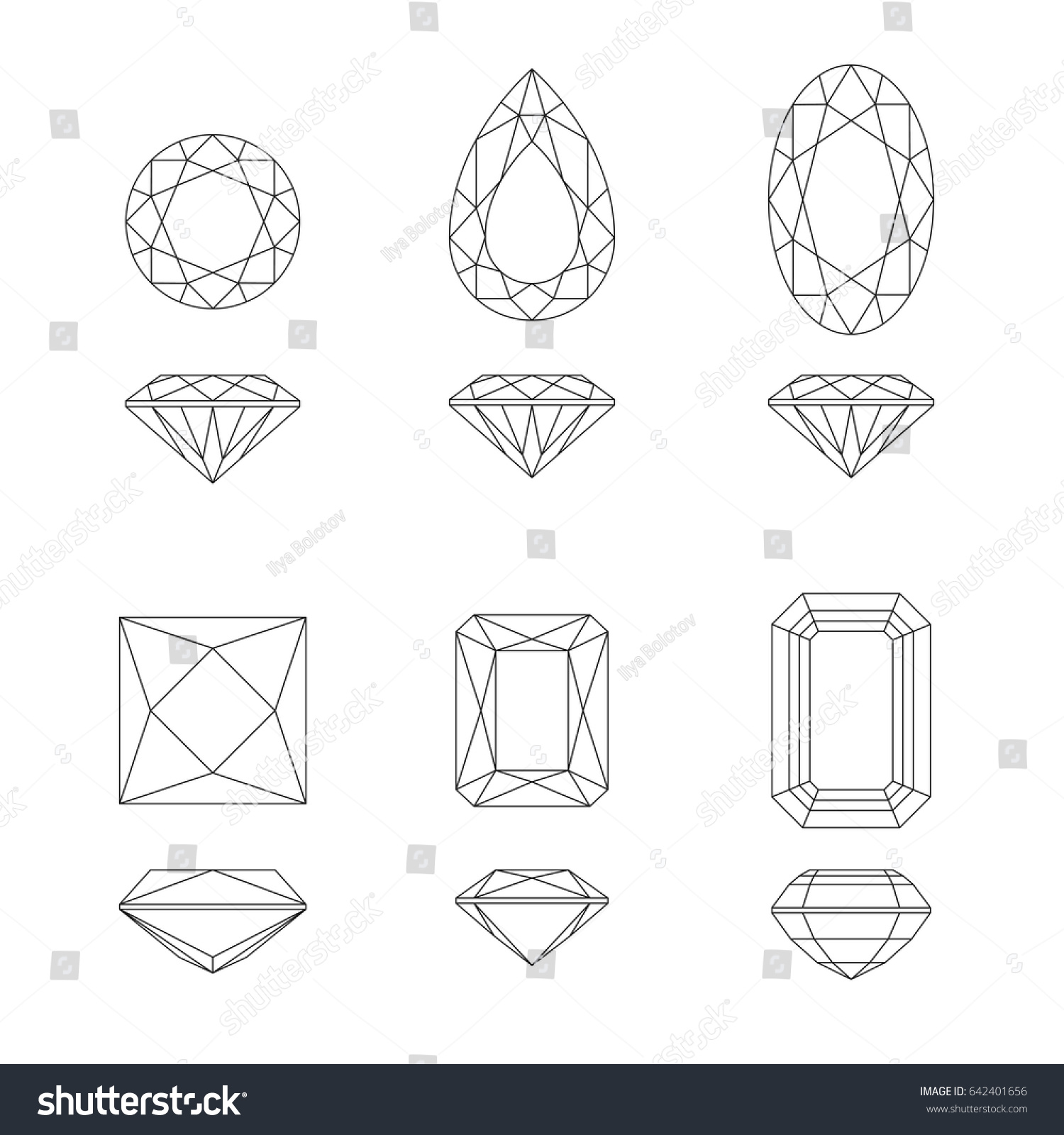 top line diamonds