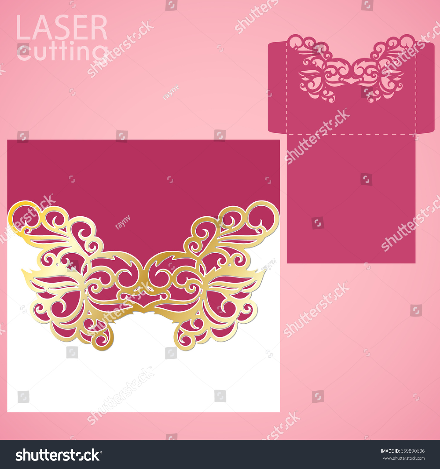 wedding envelope design template