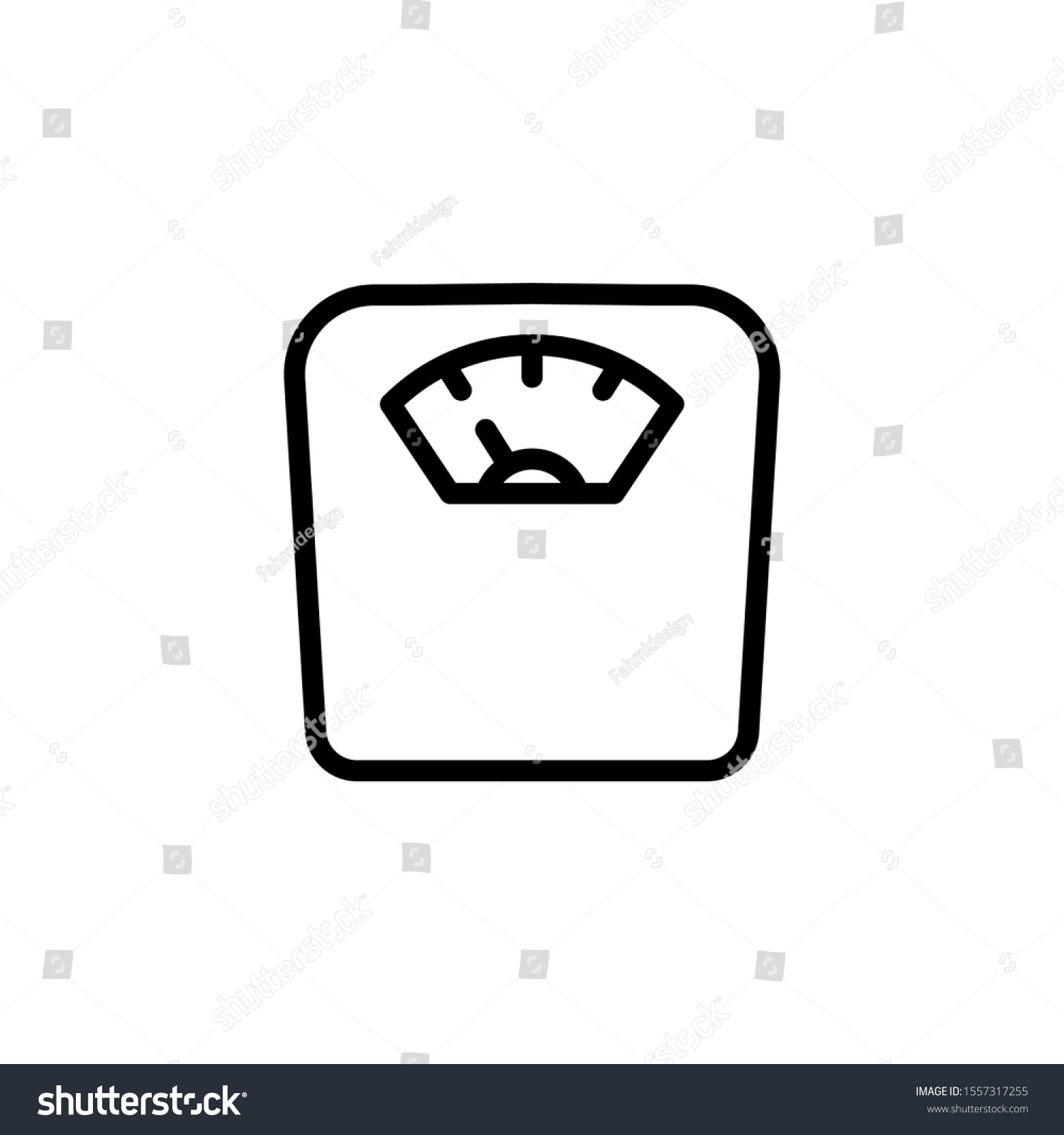 SVG of diet scale icon in line art style, From Fitness, Health and activity icons, sports icons svg