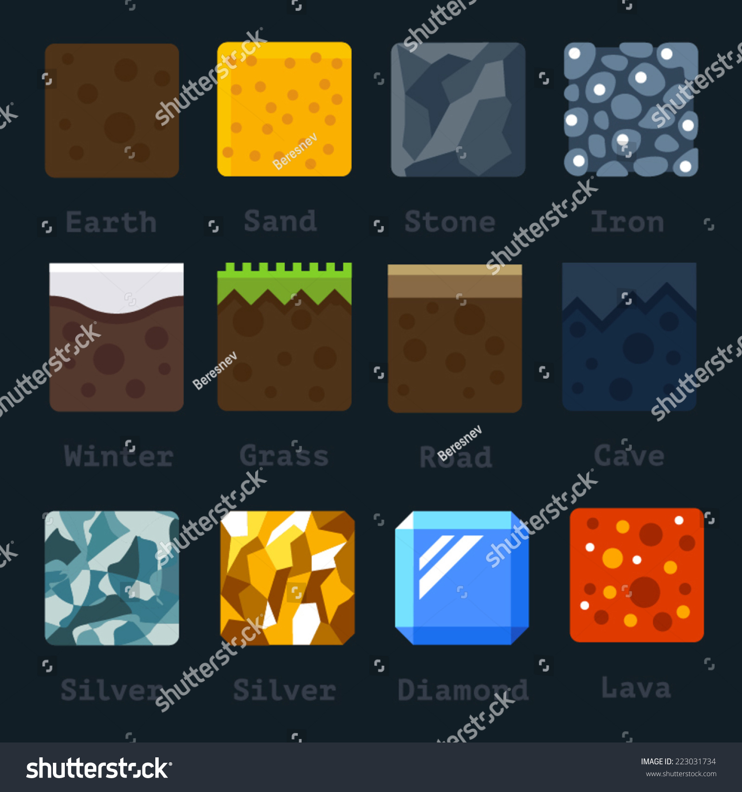 Game Textures Lava