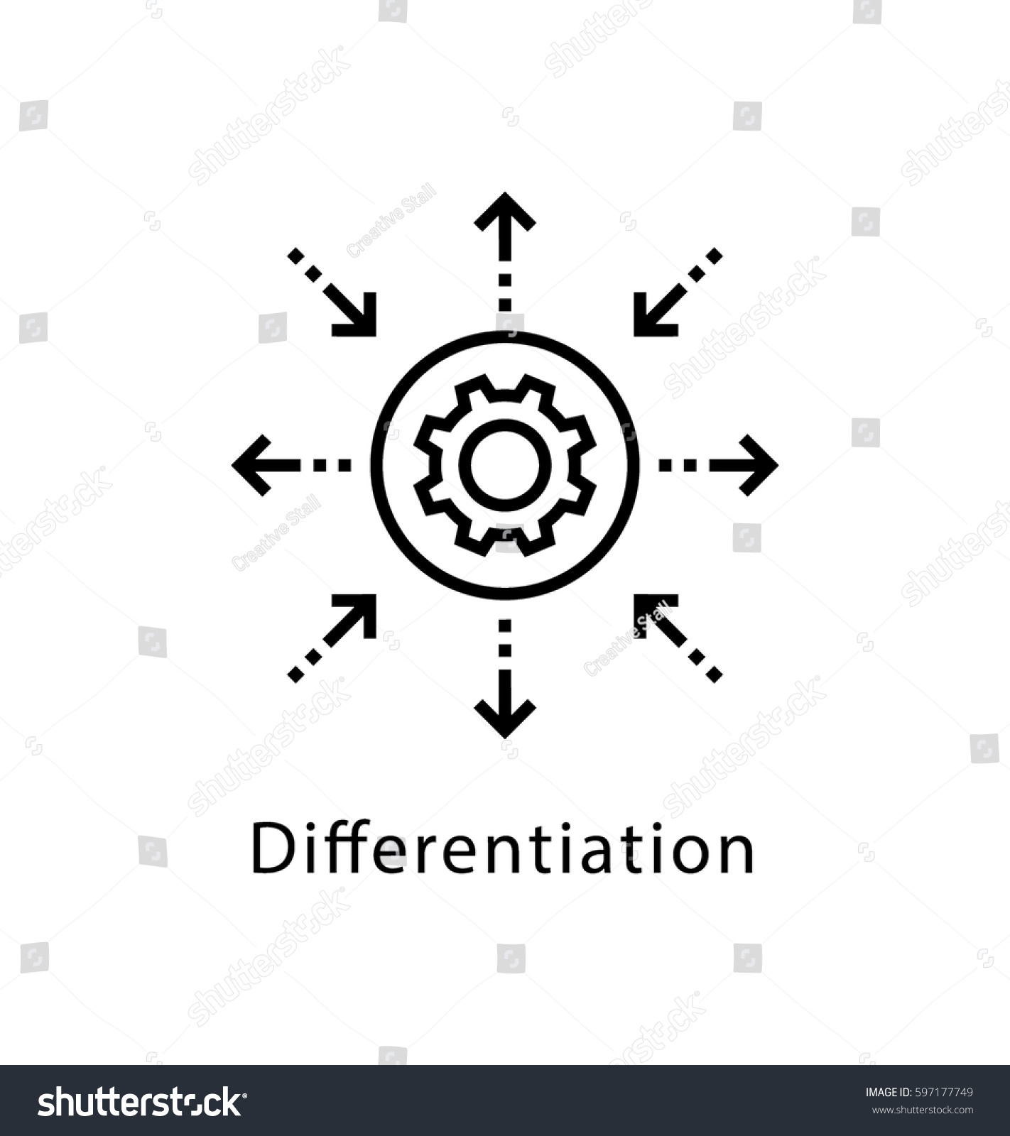 3,709 Differentiation icon Images, Stock Photos & Vectors | Shutterstock