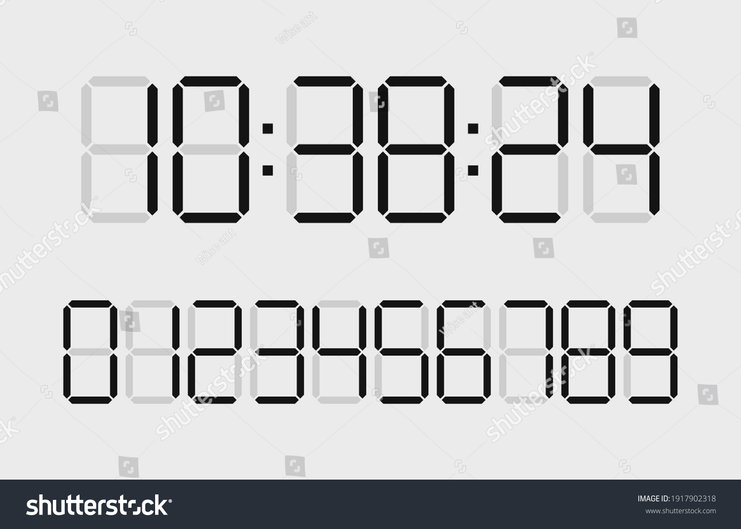 116,780 Digits hours Images, Stock Photos & Vectors | Shutterstock