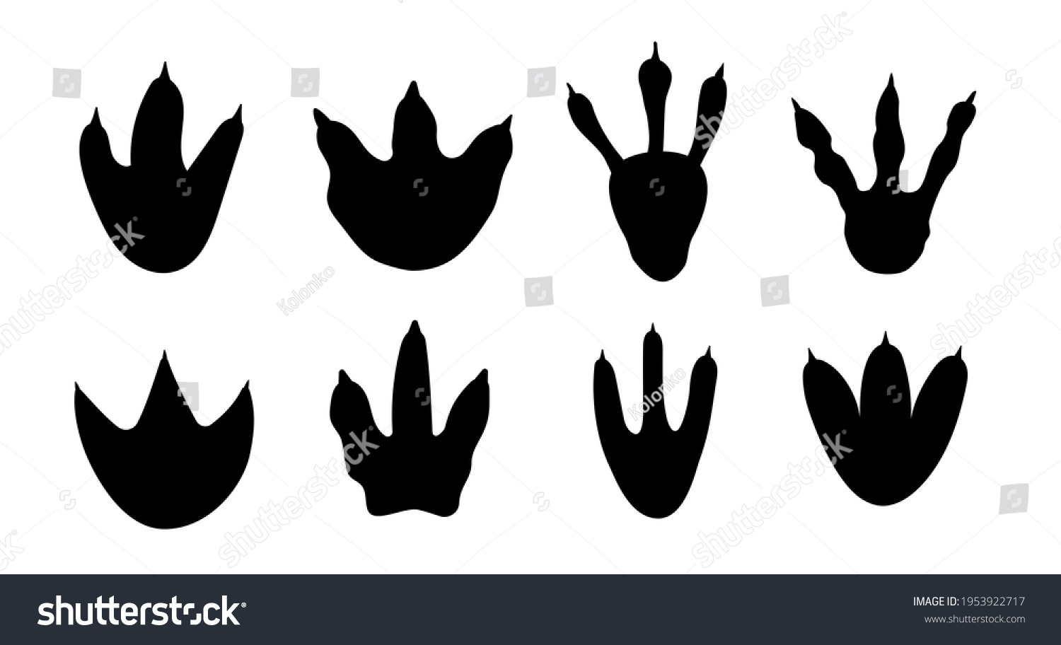 1,118 Dino foot prints Images, Stock Photos & Vectors | Shutterstock