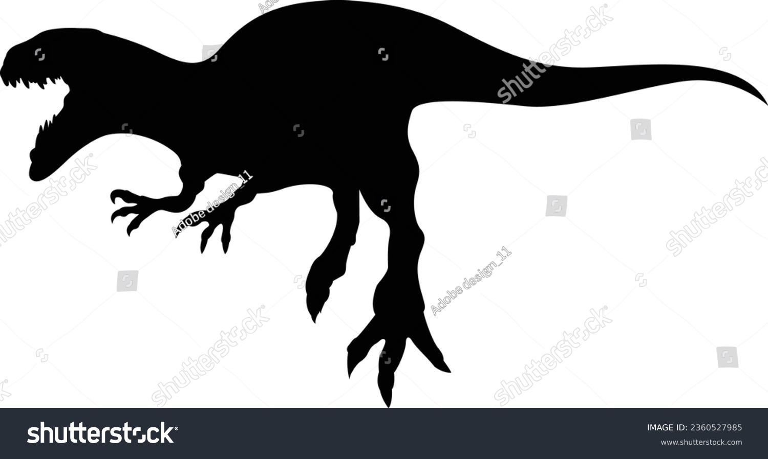 SVG of Dinosaur Silhouette, Black Dinosaur Svg, Dinosaur Cut Files svg